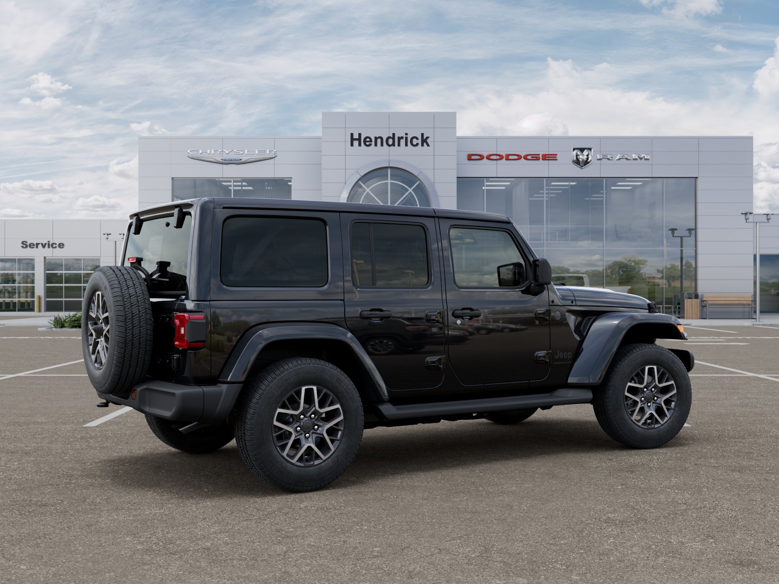 New 2026 Black Clear-Coat Exterior Paint Jeep Sahara image 67