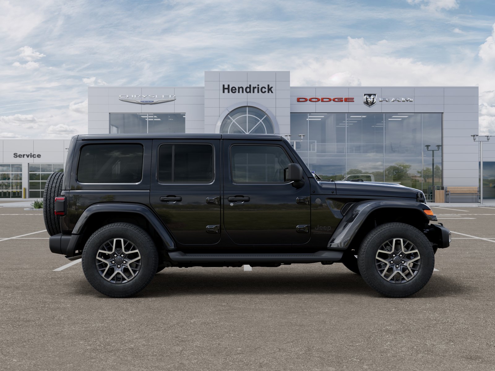 New 2026 Black Clear-Coat Exterior Paint Jeep Sahara image 83