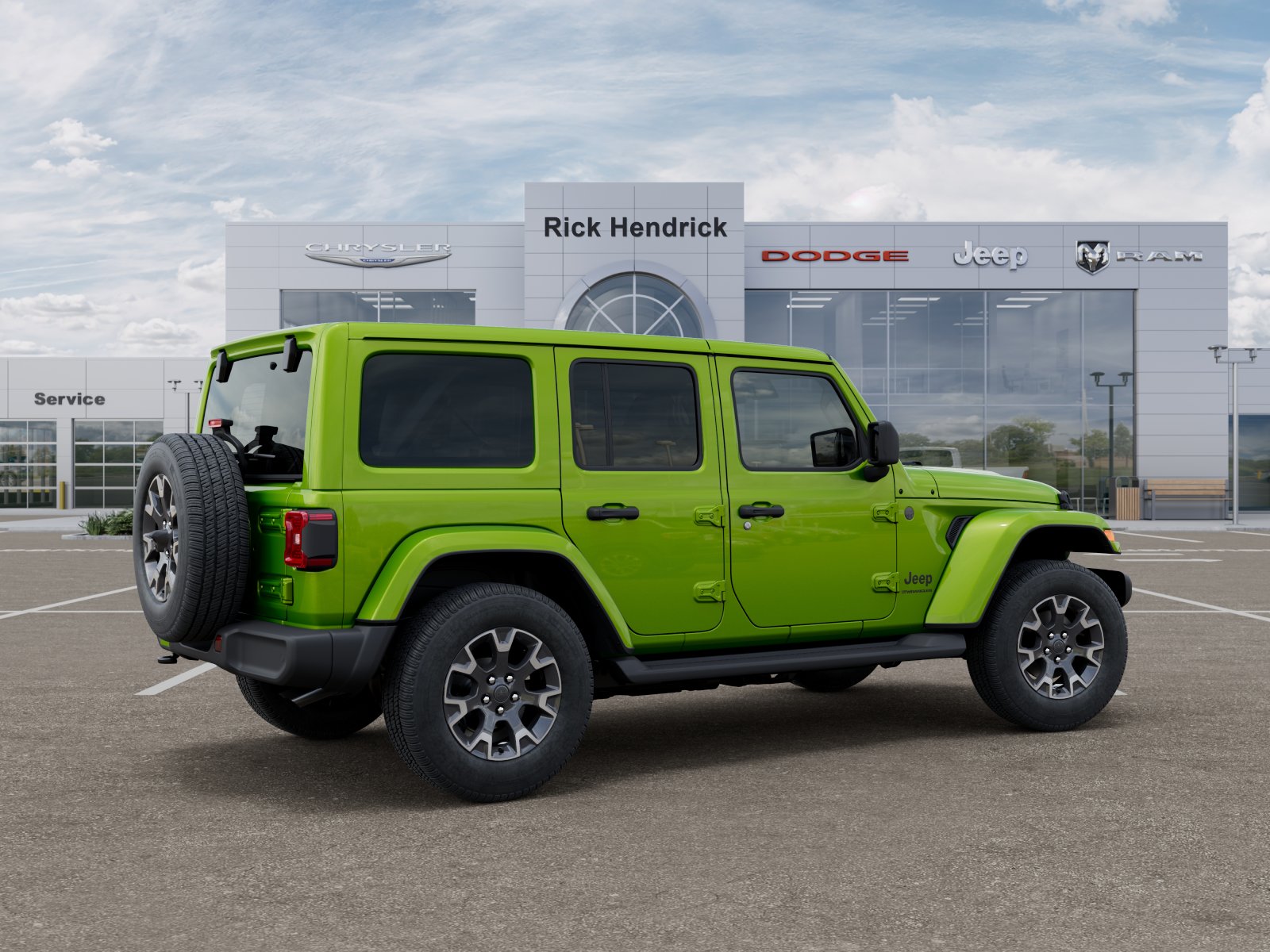 New 2026 Mojito Clear-Coat Exterior Paint Jeep Sahara image 40