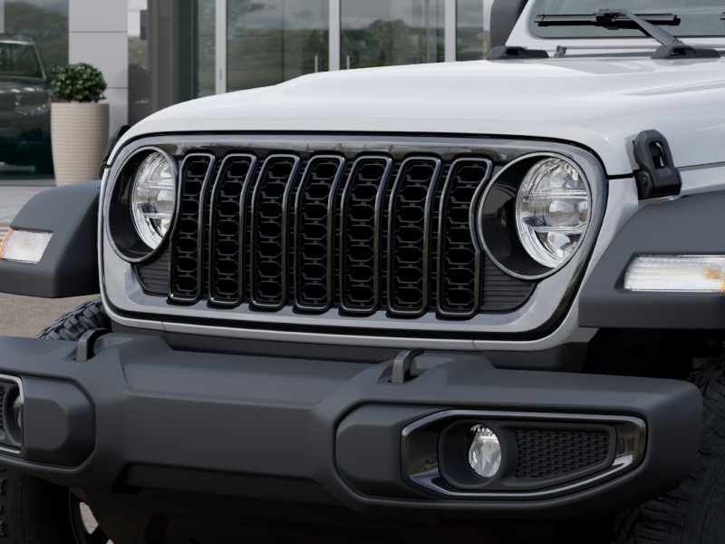 New 2026 Bright White Clear-Coat Exterior Paint Jeep WRANGLER 2-DOOR WILLYS image 111