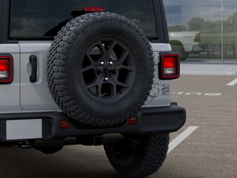 New 2026 Bright White Clear-Coat Exterior Paint Jeep WRANGLER 2-DOOR WILLYS image 113