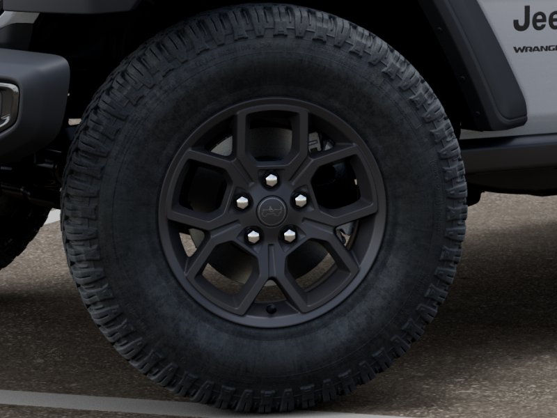 New 2026 Bright White Clear-Coat Exterior Paint Jeep WRANGLER 2-DOOR WILLYS image 108