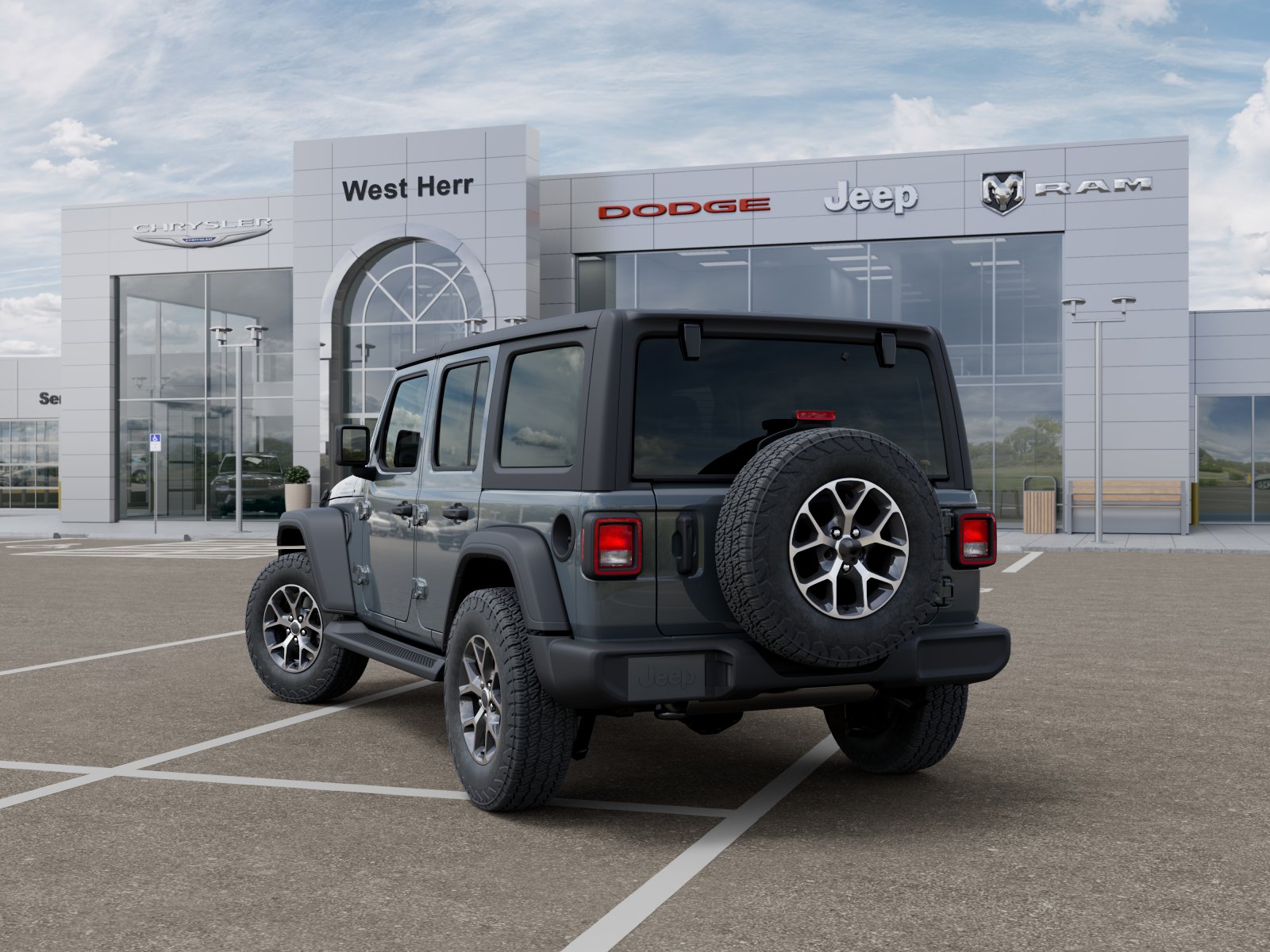 New 2026 Anvil Clear-Coat Exterior Paint Jeep Sport S image 15
