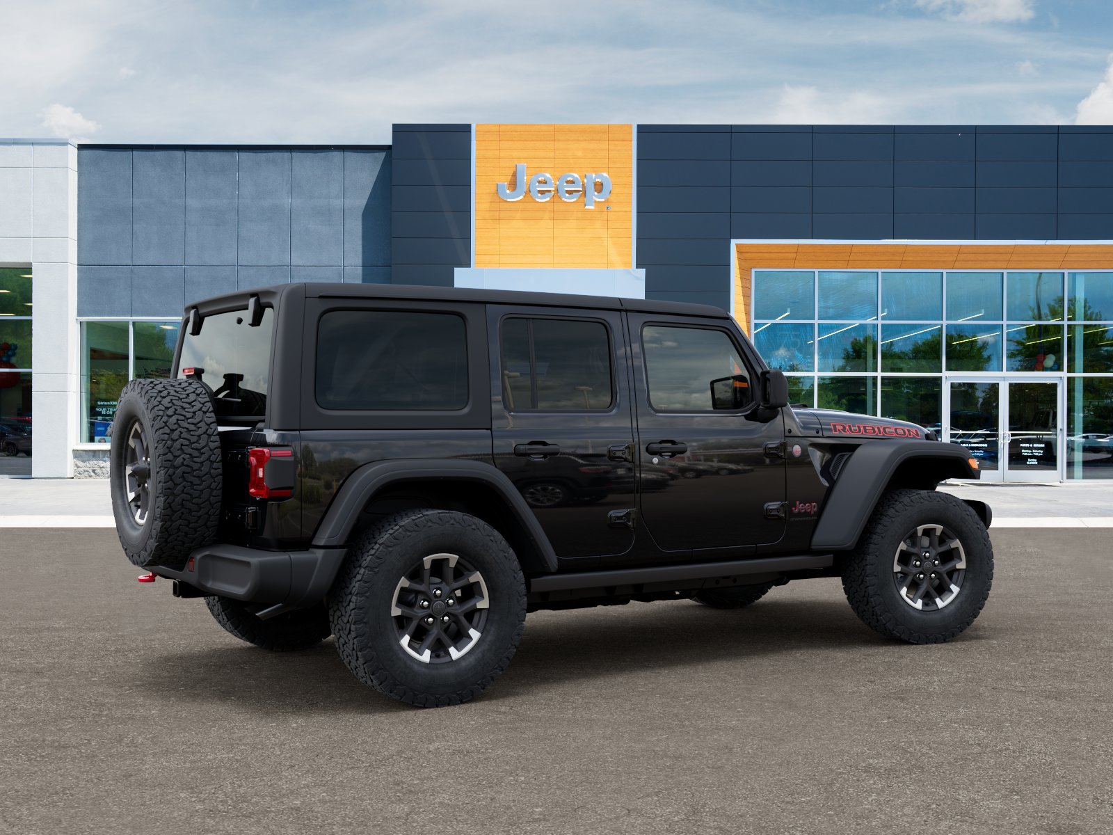 New 2026 Black Clearcoat Jeep Rubicon image 30