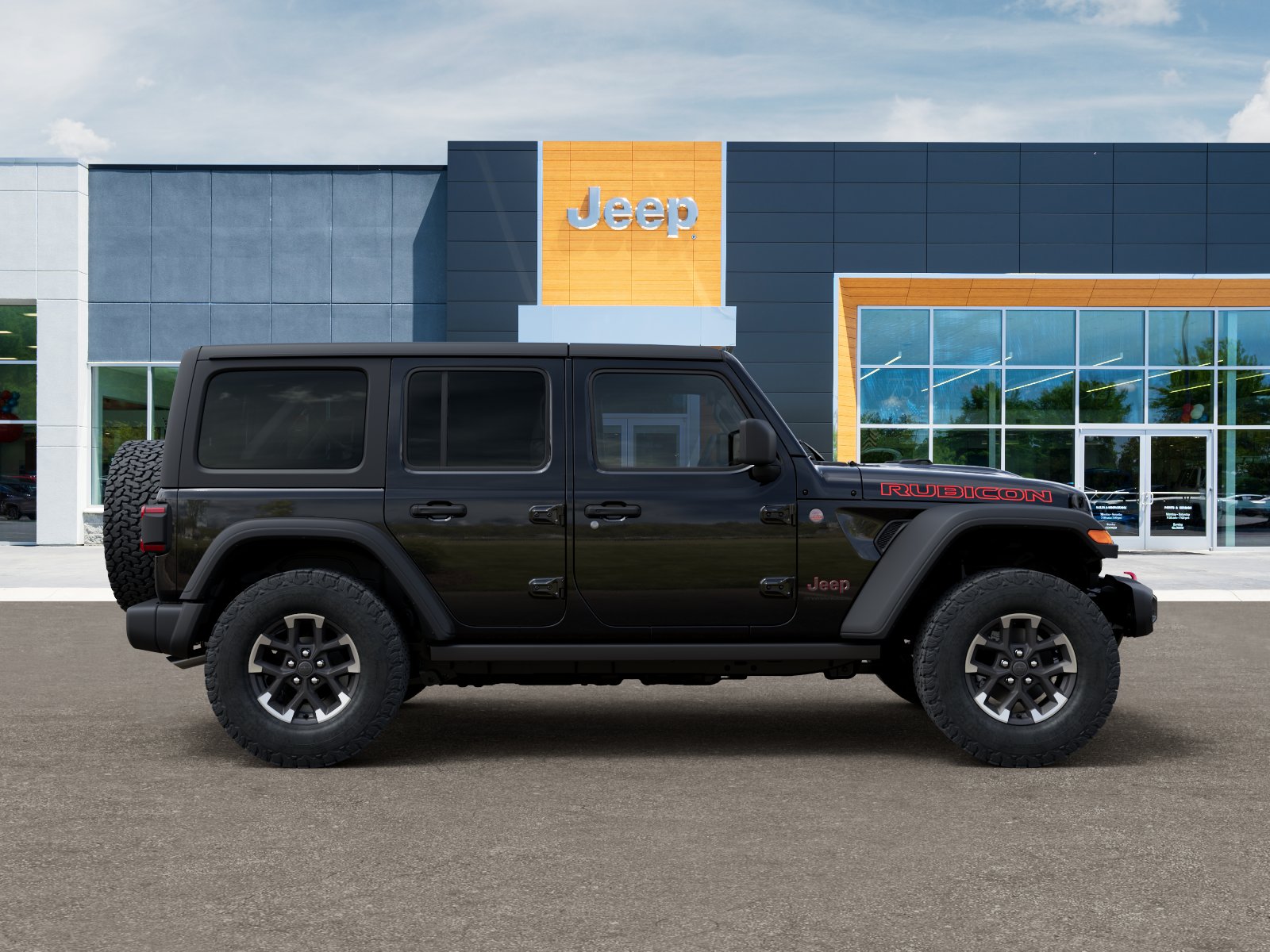 New 2026 Black Clearcoat Jeep Rubicon image 47