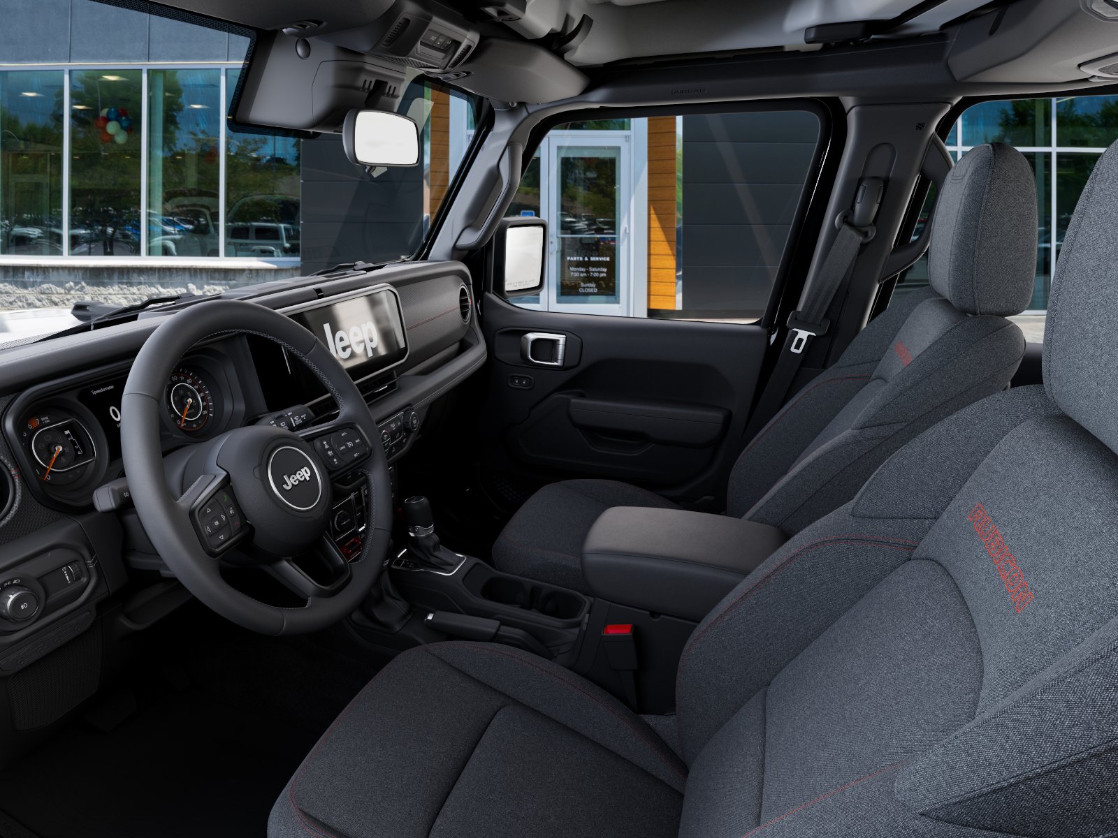 New 2026 Black Clearcoat Jeep Rubicon image 48