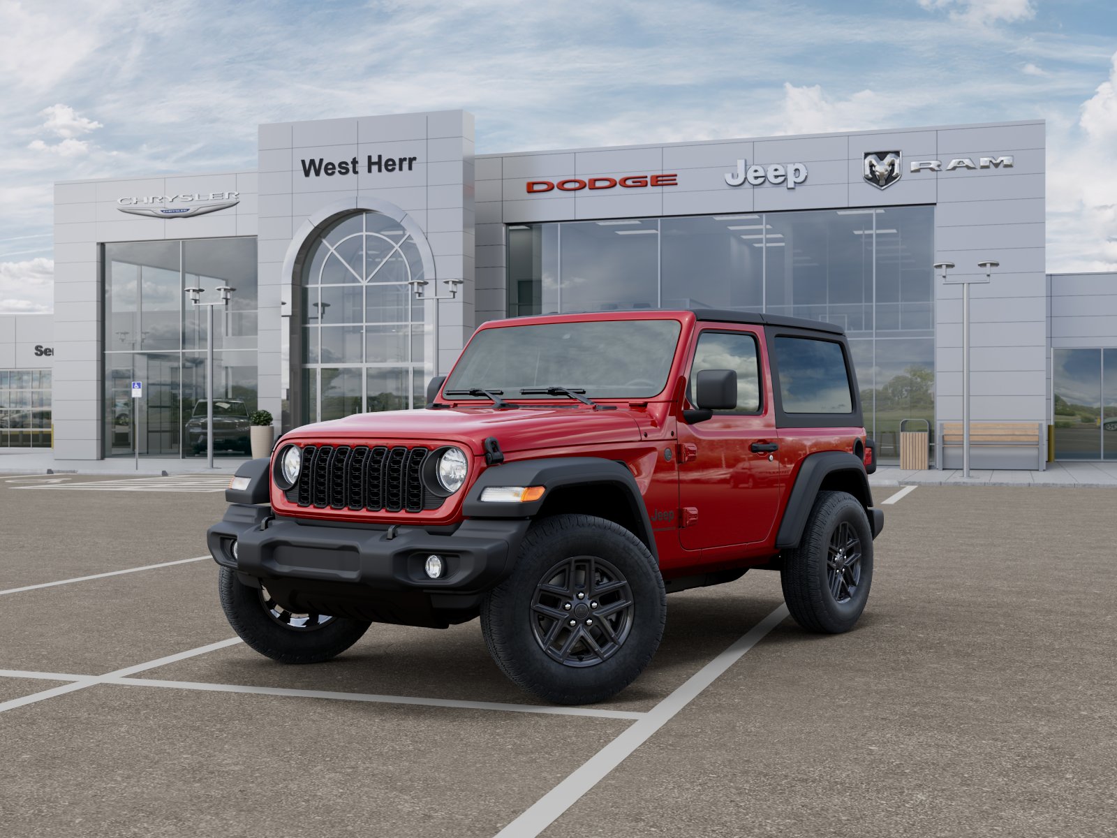 New 2026 Jeep Wrangler Sport S SUV in #DLW260465 | West Herr Auto