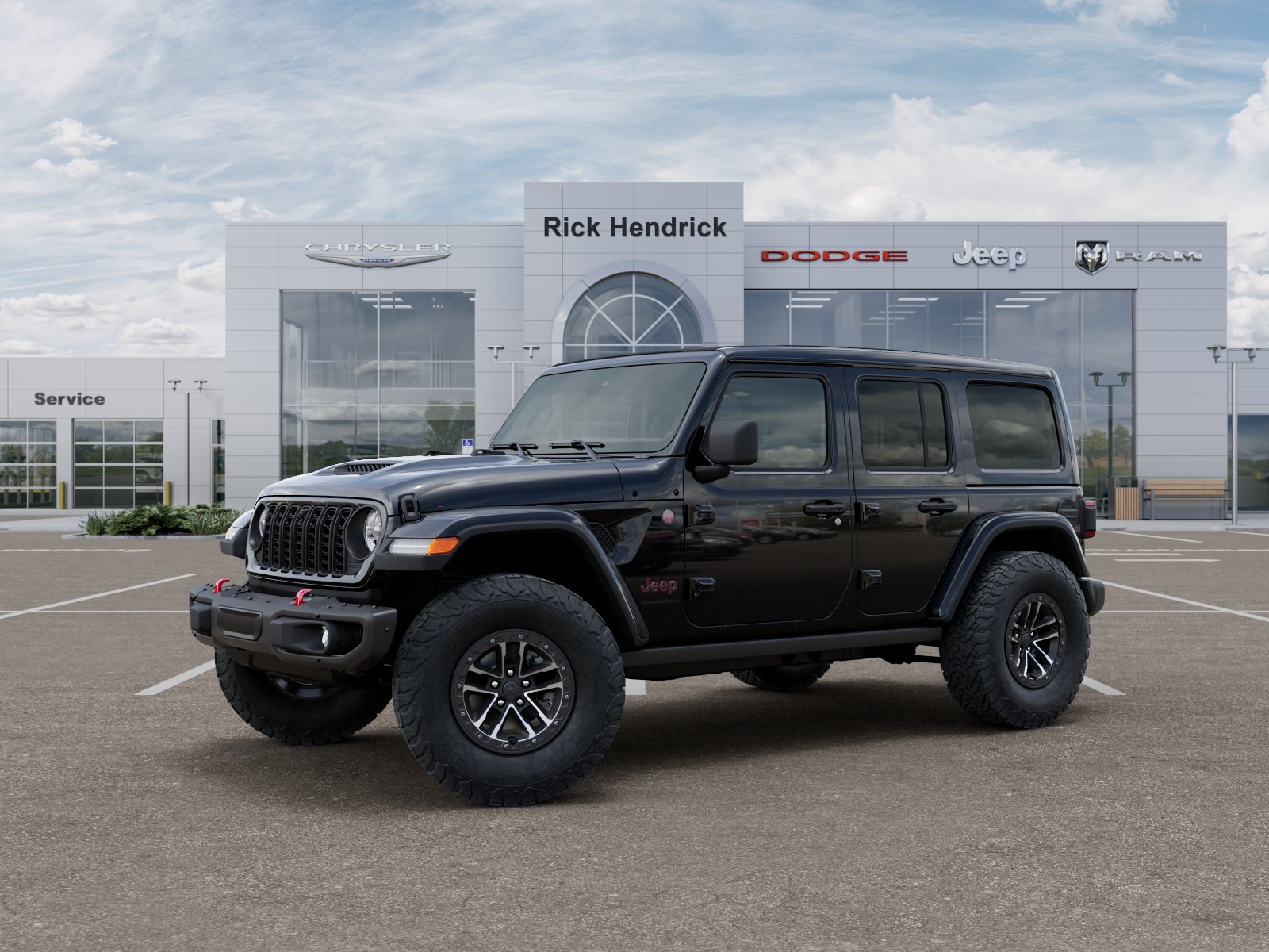 New 2026 Black Clear-Coat Exterior Paint Jeep Rubicon X image 38