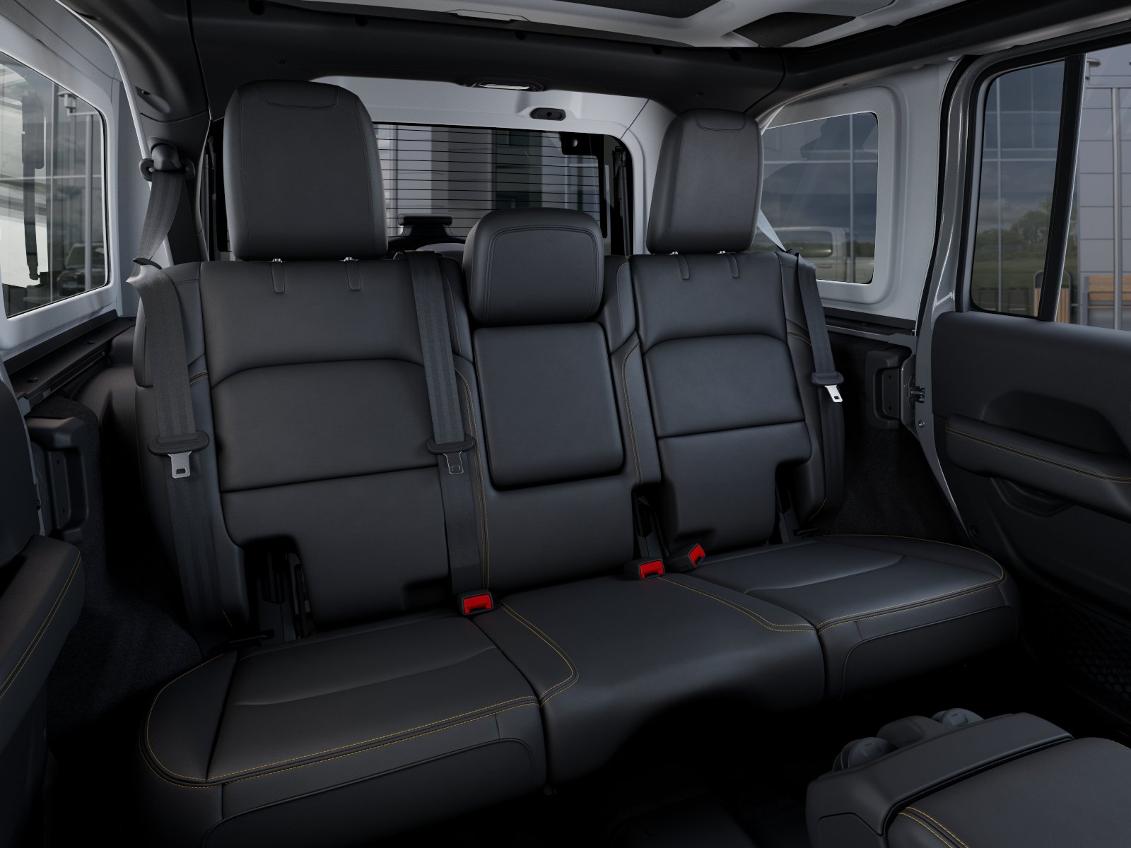 New 2026 Bright White Clear-Coat Exterior Paint Jeep WRANGLER 4-DOOR SAHARA image 115