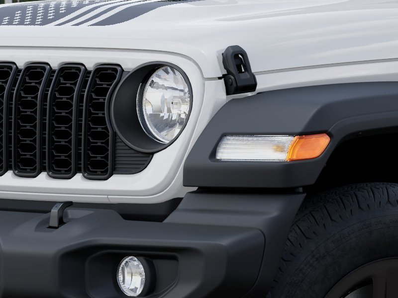 New 2026 Bright White Clearcoat Jeep Sport S image 10