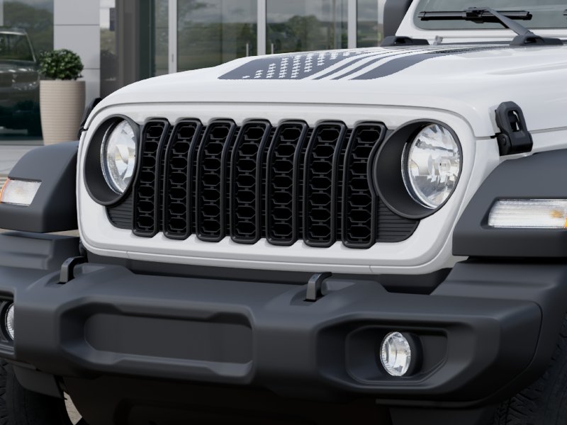 New 2026 Bright White Clearcoat Jeep Sport S image 11