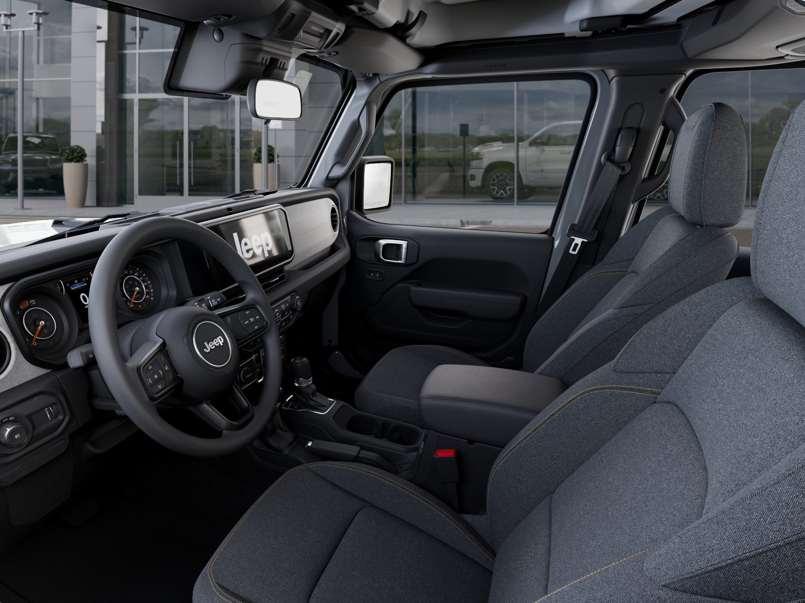 New 2026 Bright White Clearcoat Jeep Sport S image 22