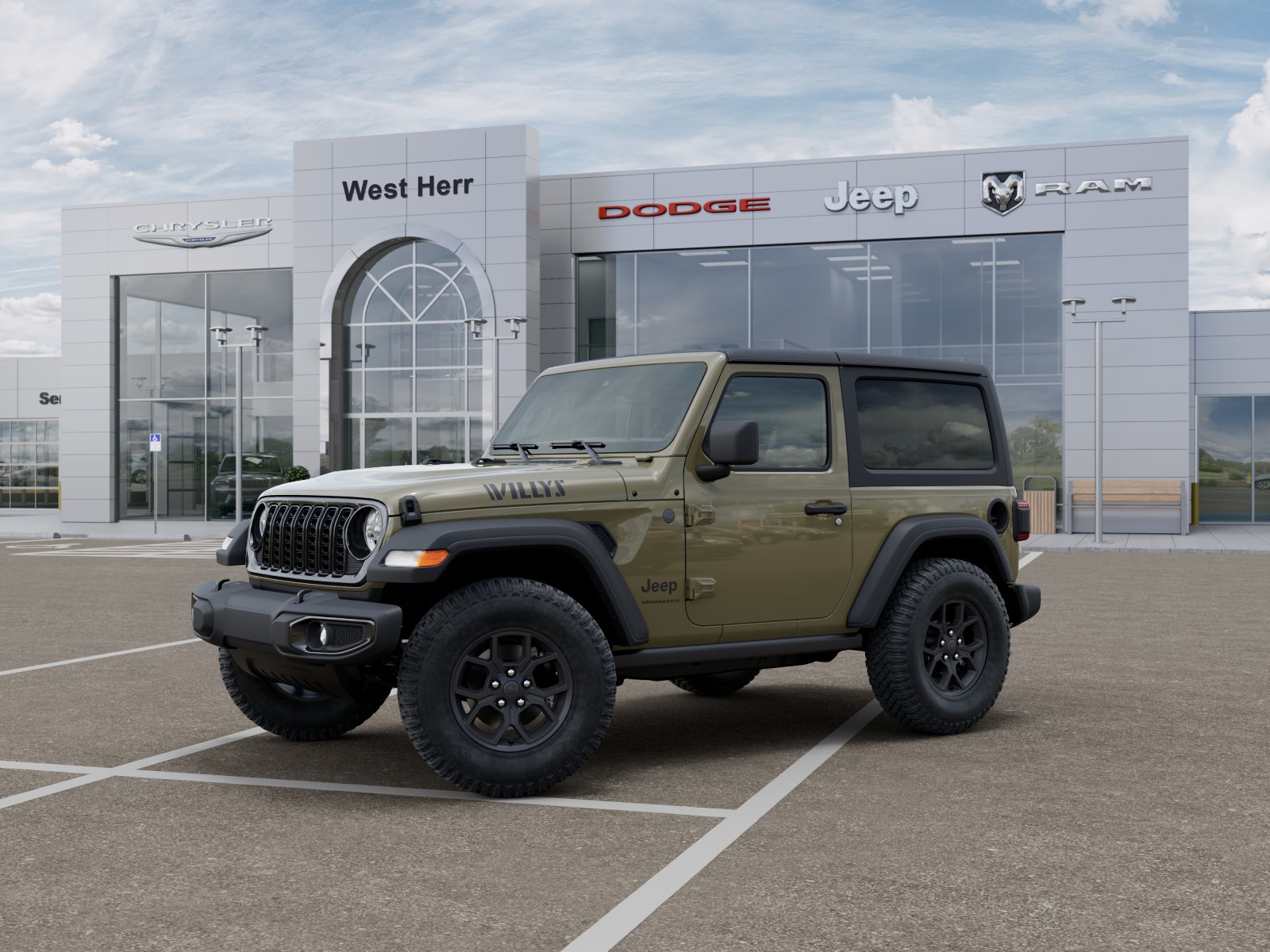 New 2026 41 Exterior Paint Jeep WRANGLER 2-DOOR WILLYS image 2