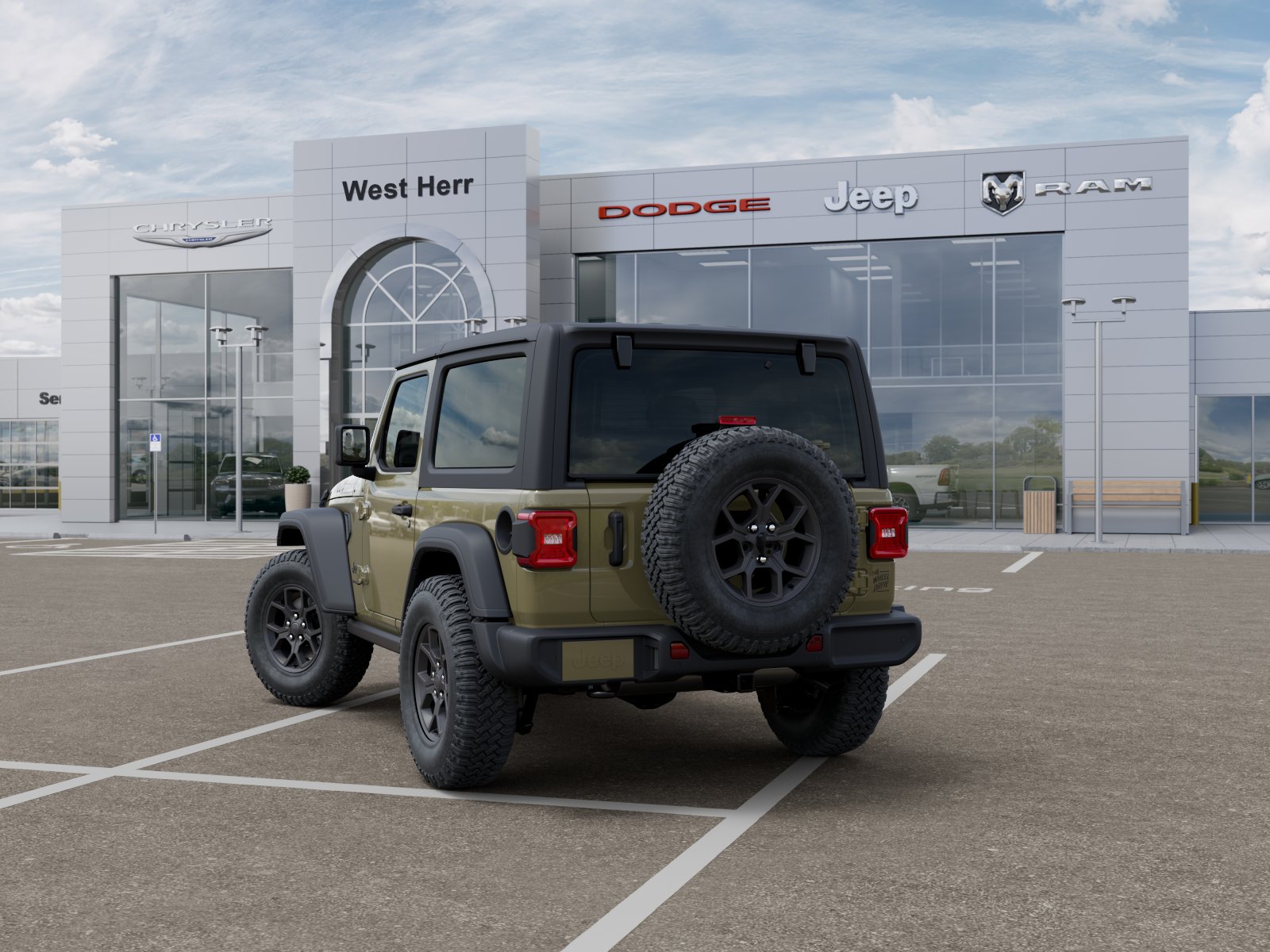 New 2026 41 Exterior Paint Jeep WRANGLER 2-DOOR WILLYS image 3
