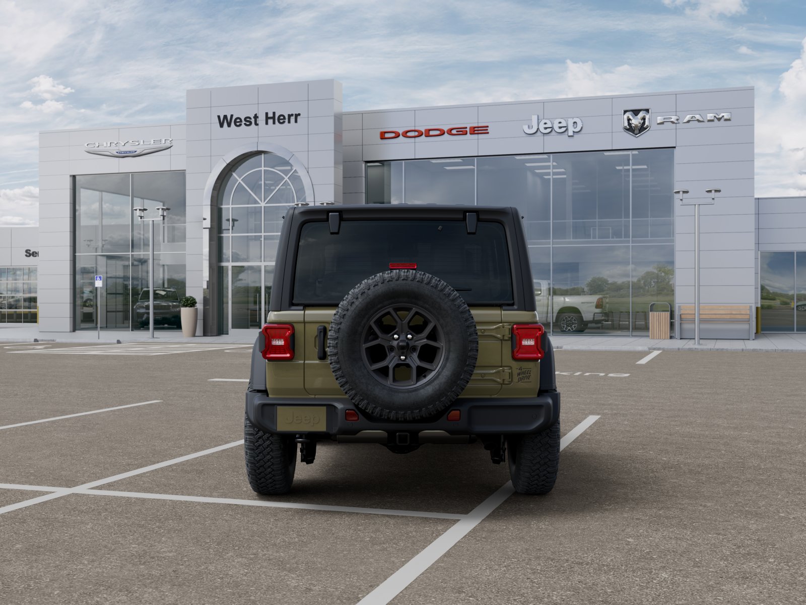 New 2026 41 Exterior Paint Jeep WRANGLER 2-DOOR WILLYS image 7