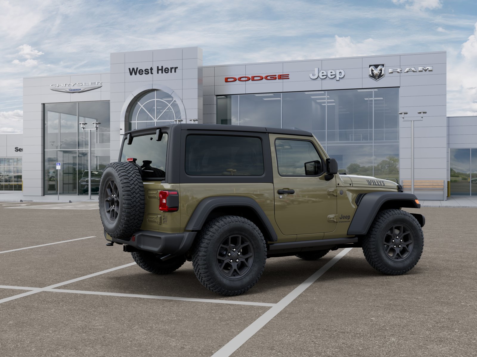 New 2026 41 Exterior Paint Jeep WRANGLER 2-DOOR WILLYS image 4