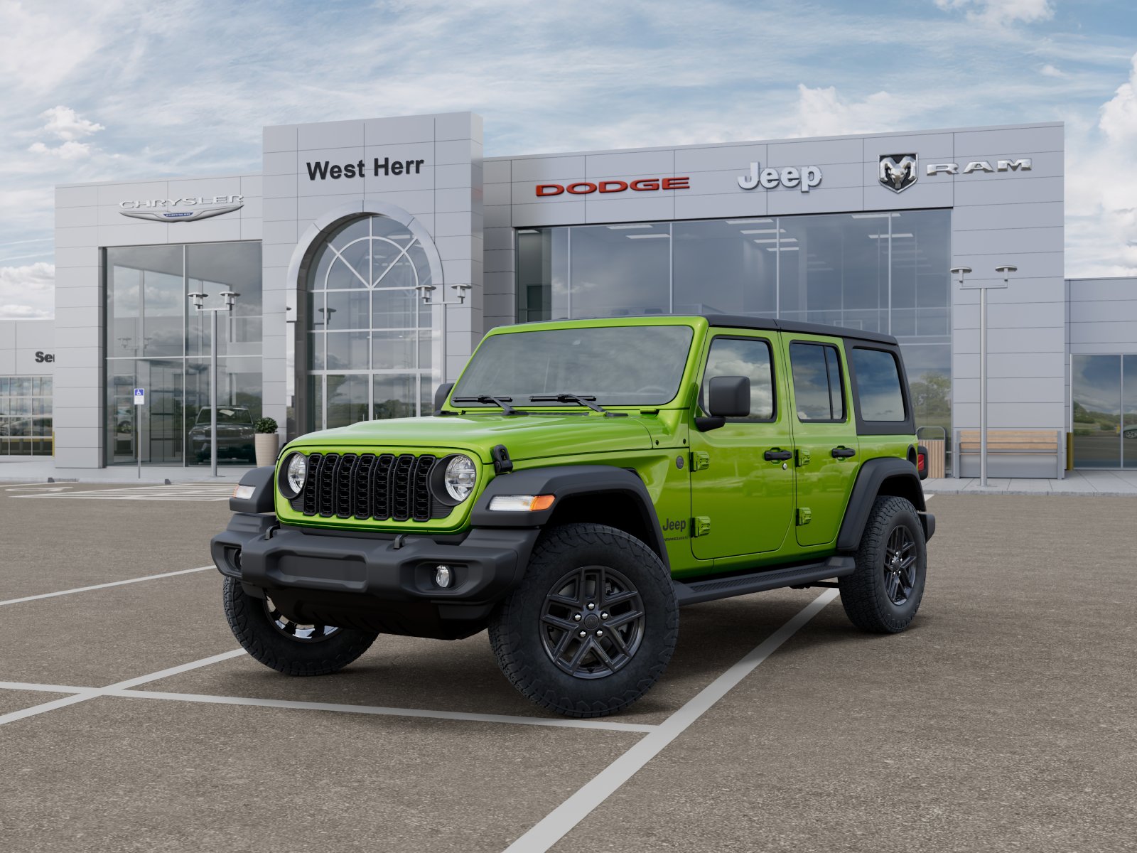 New 2026 Jeep Wrangler Sport S 4-door in #DOW260994 | West Herr