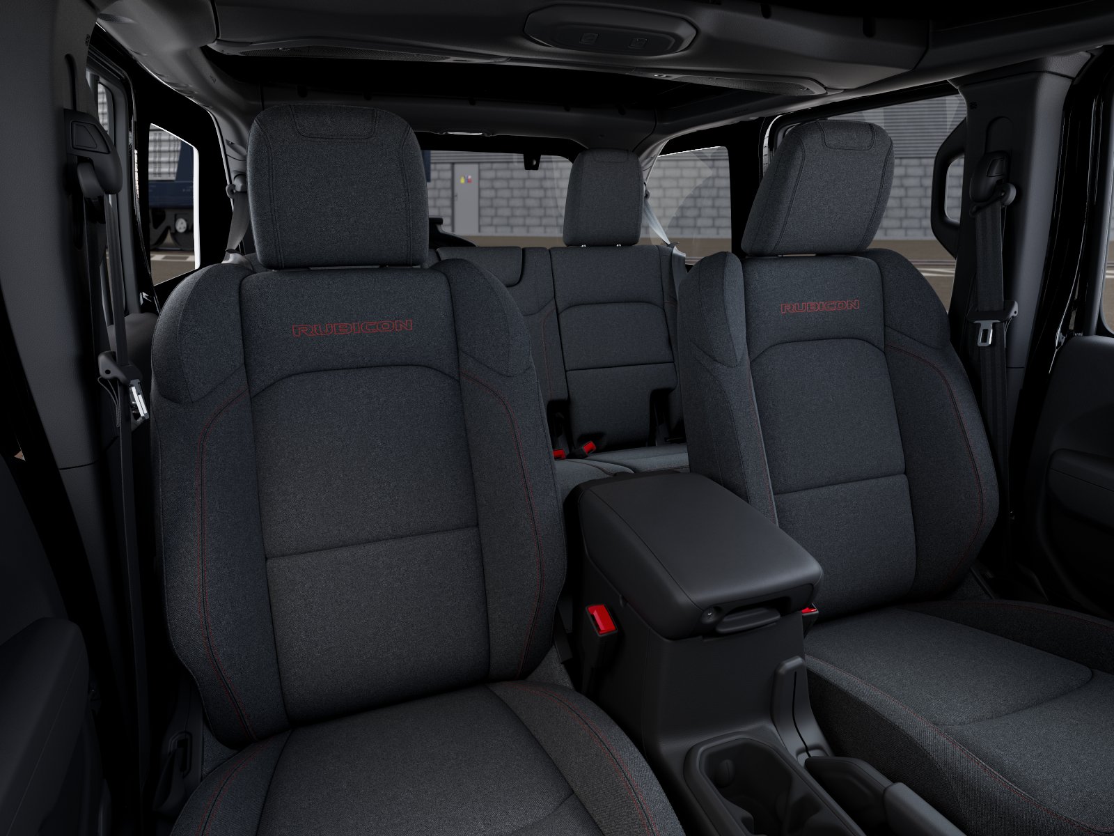 New 2026 Black Clear-Coat Exterior Paint Jeep Rubicon image 9