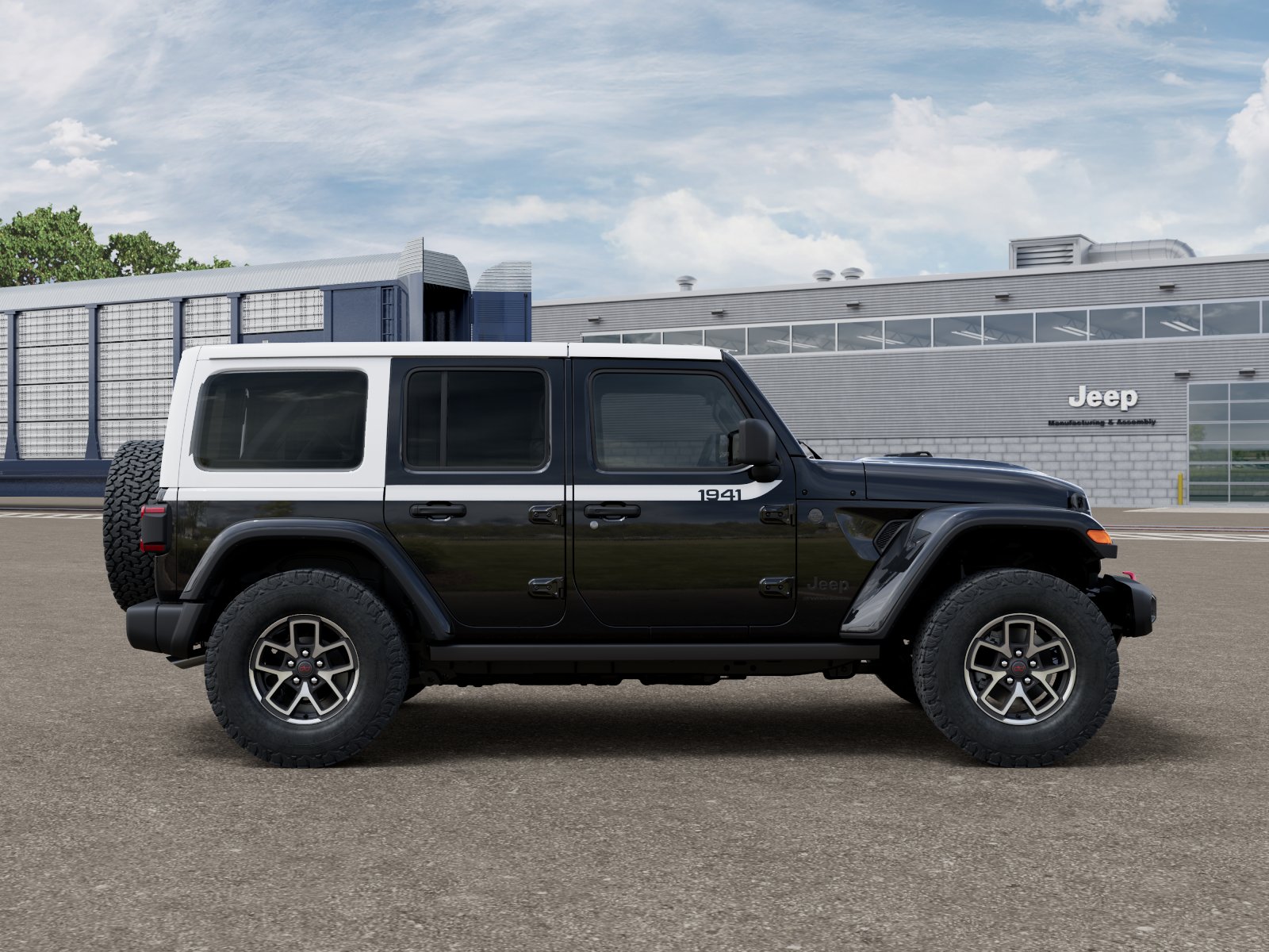 New 2026 Black Clear-Coat Exterior Paint Jeep Rubicon image 12