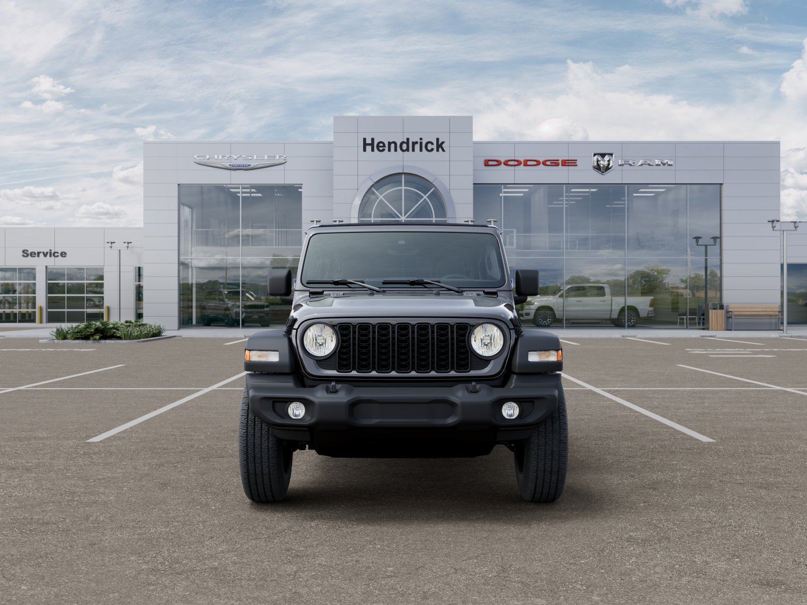 New 2026 Granite Crystal Metallic Clearcoat Jeep Sport S image 41