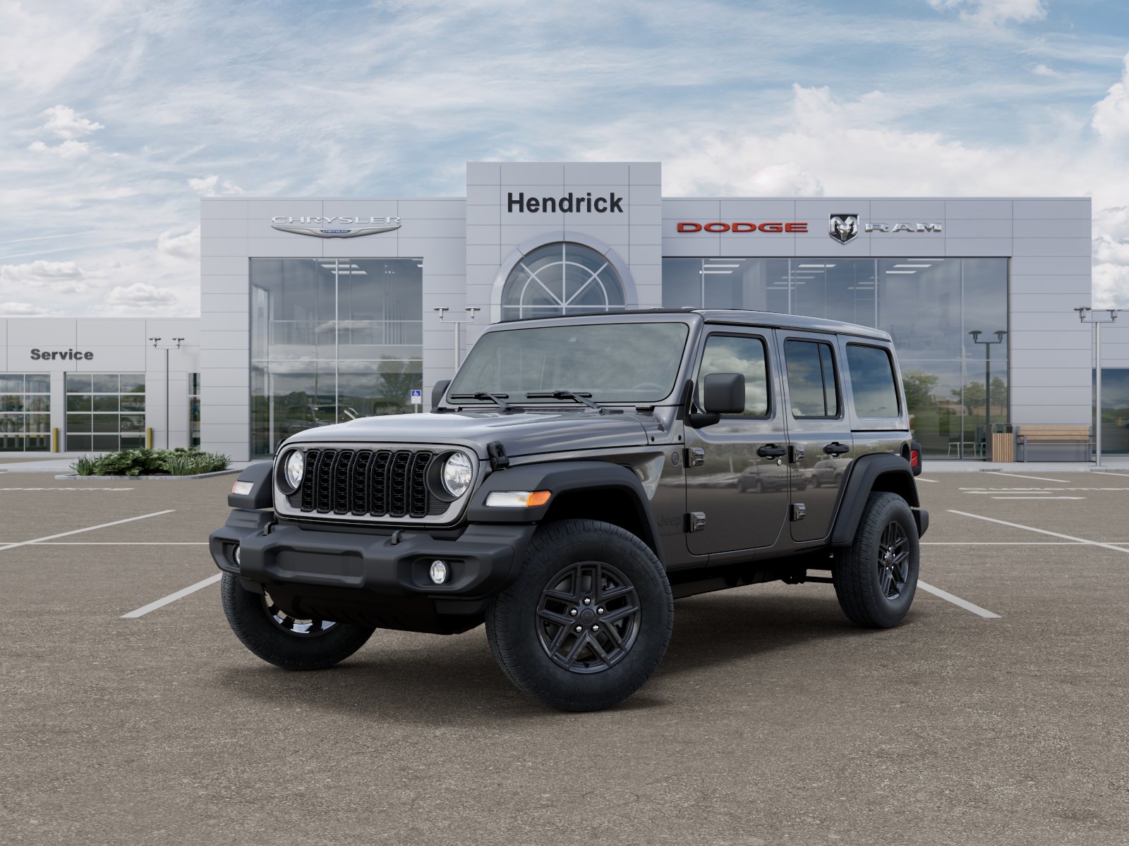 New 2026 Granite Crystal Metallic Clearcoat Jeep Sport S image 37