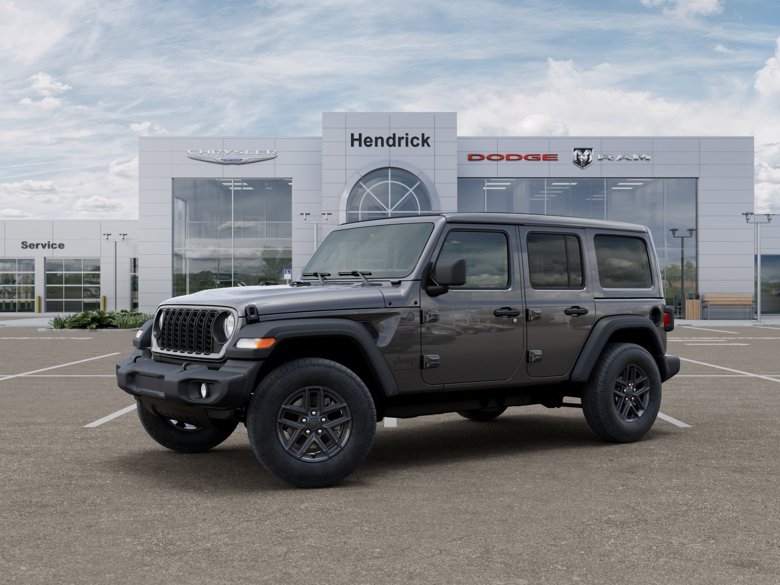 New 2026 Granite Crystal Metallic Clearcoat Jeep Sport S image 38