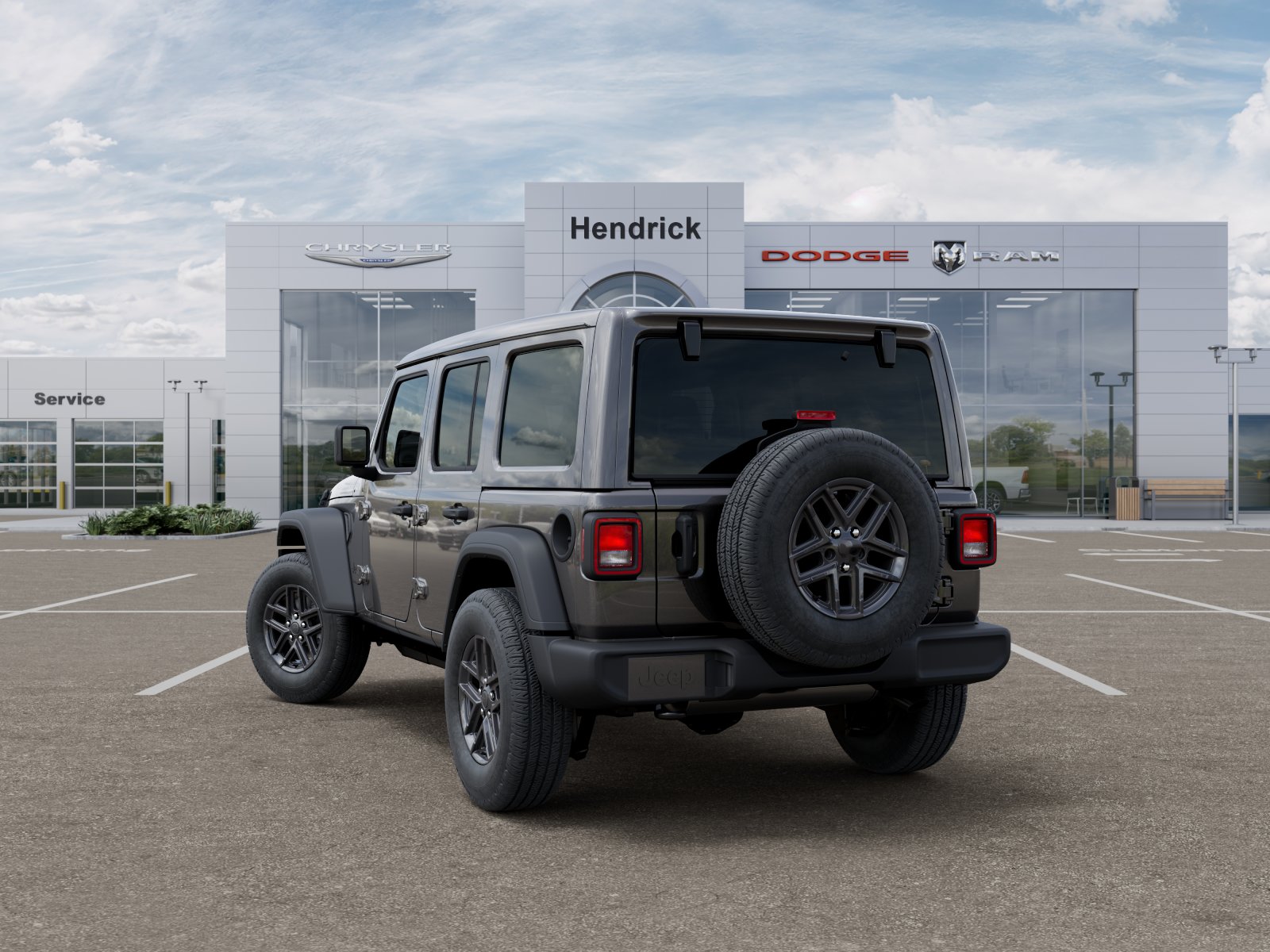 New 2026 Granite Crystal Metallic Clearcoat Jeep Sport S image 39