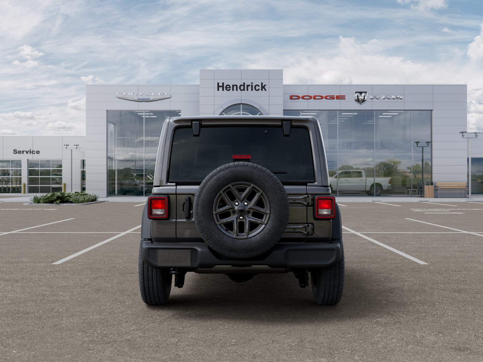 New 2026 Granite Crystal Metallic Clearcoat Jeep Sport S image 42
