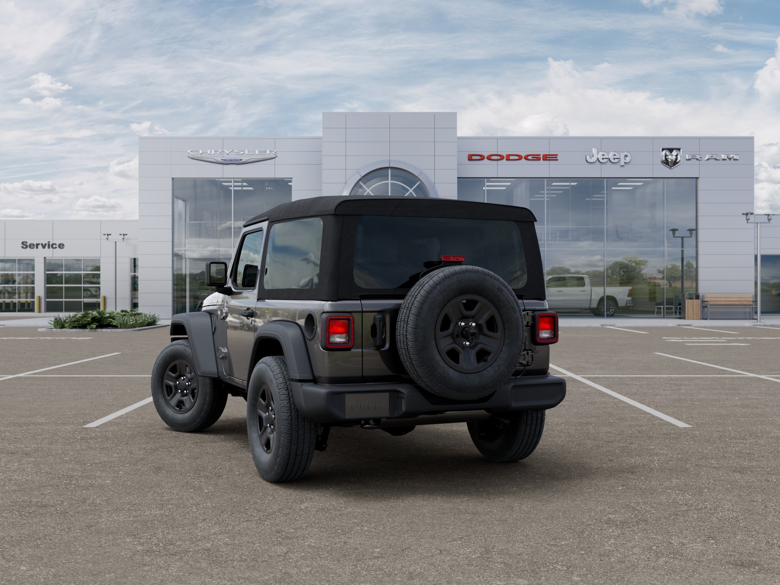 New 2026 Granite Crystal Metallic Clear-Coat Exterior Paint Jeep Sport image 61