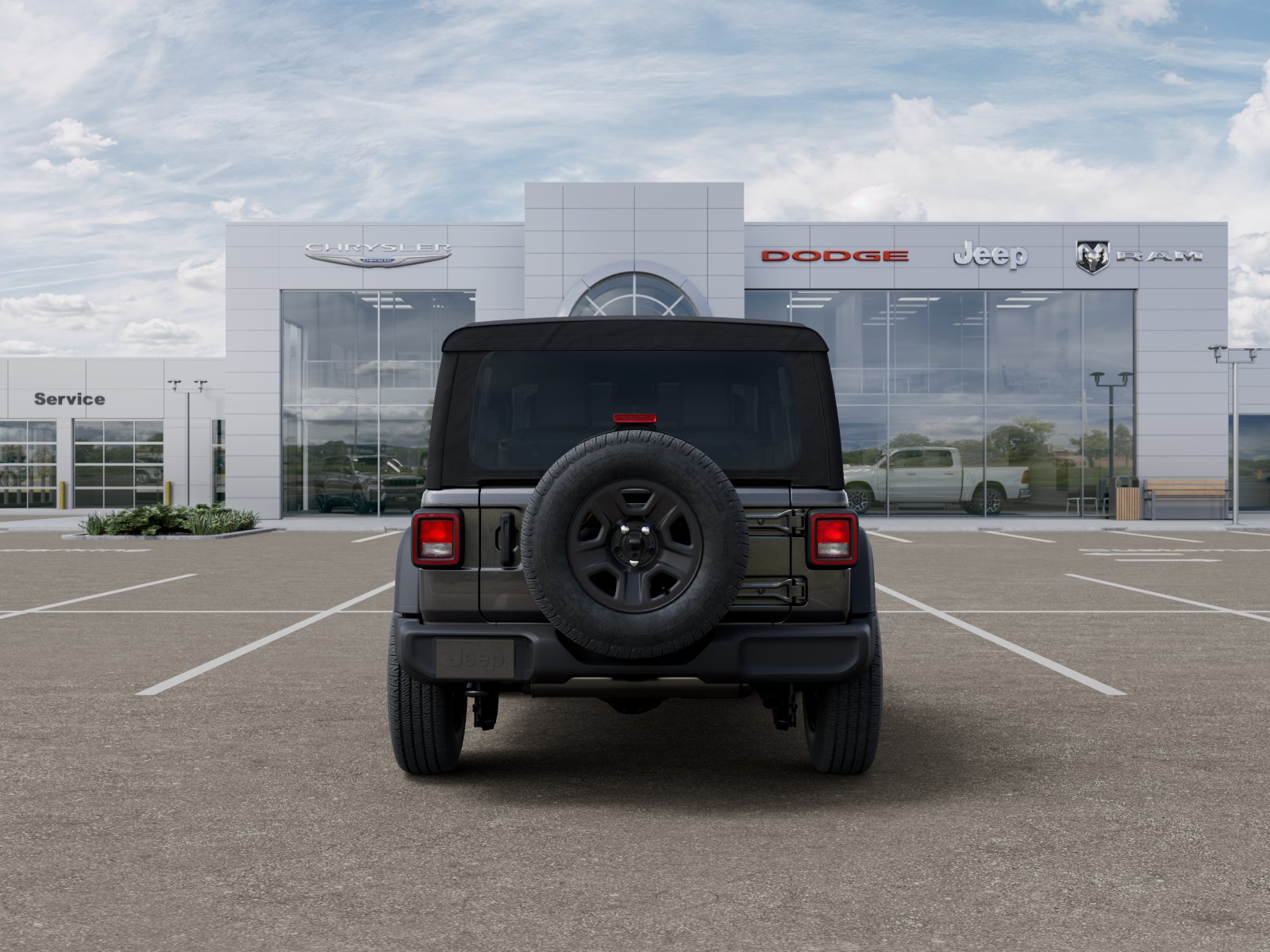 New 2026 Granite Crystal Metallic Clear-Coat Exterior Paint Jeep Sport image 62