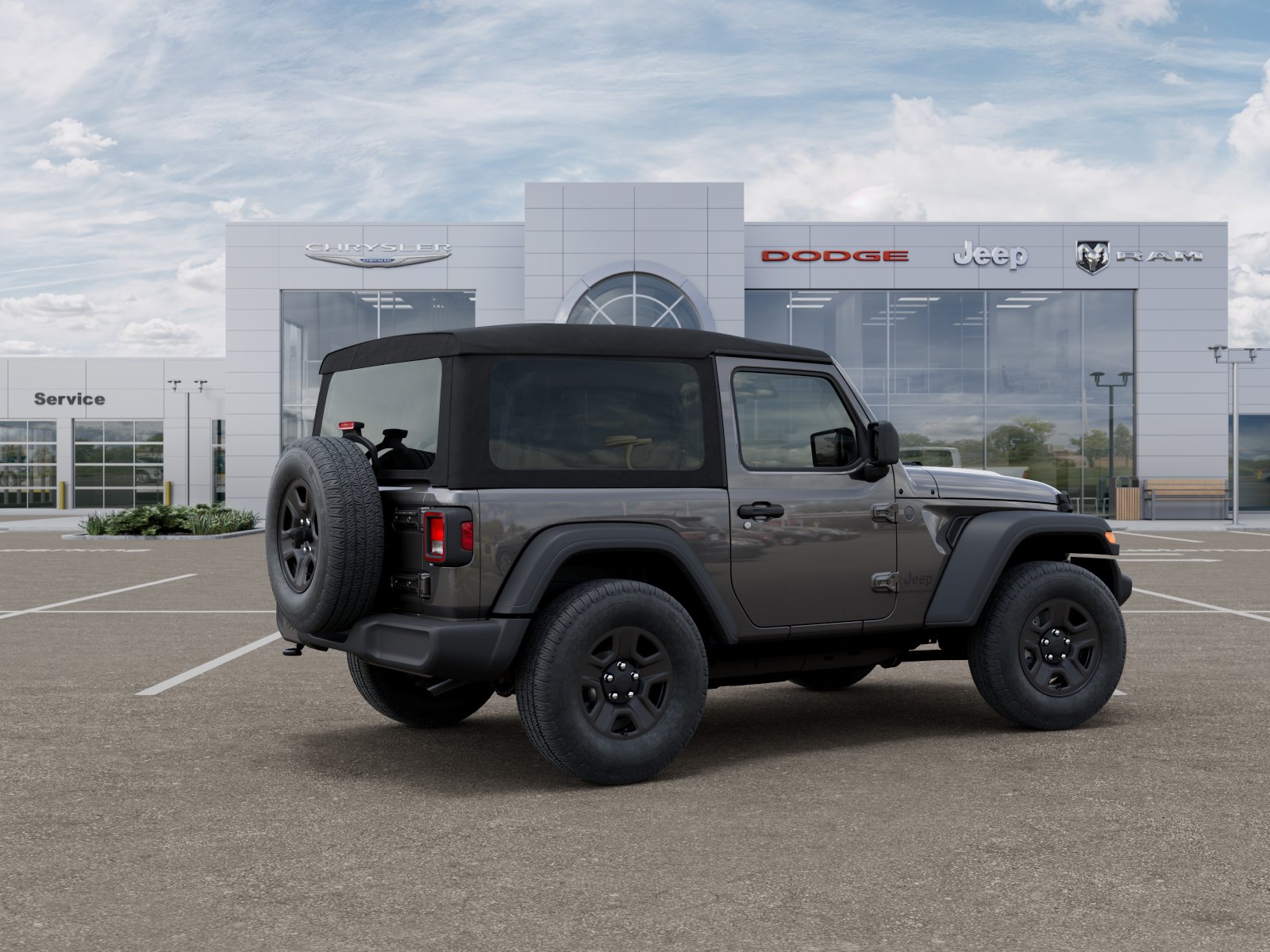 New 2026 Granite Crystal Metallic Clear-Coat Exterior Paint Jeep Sport image 63