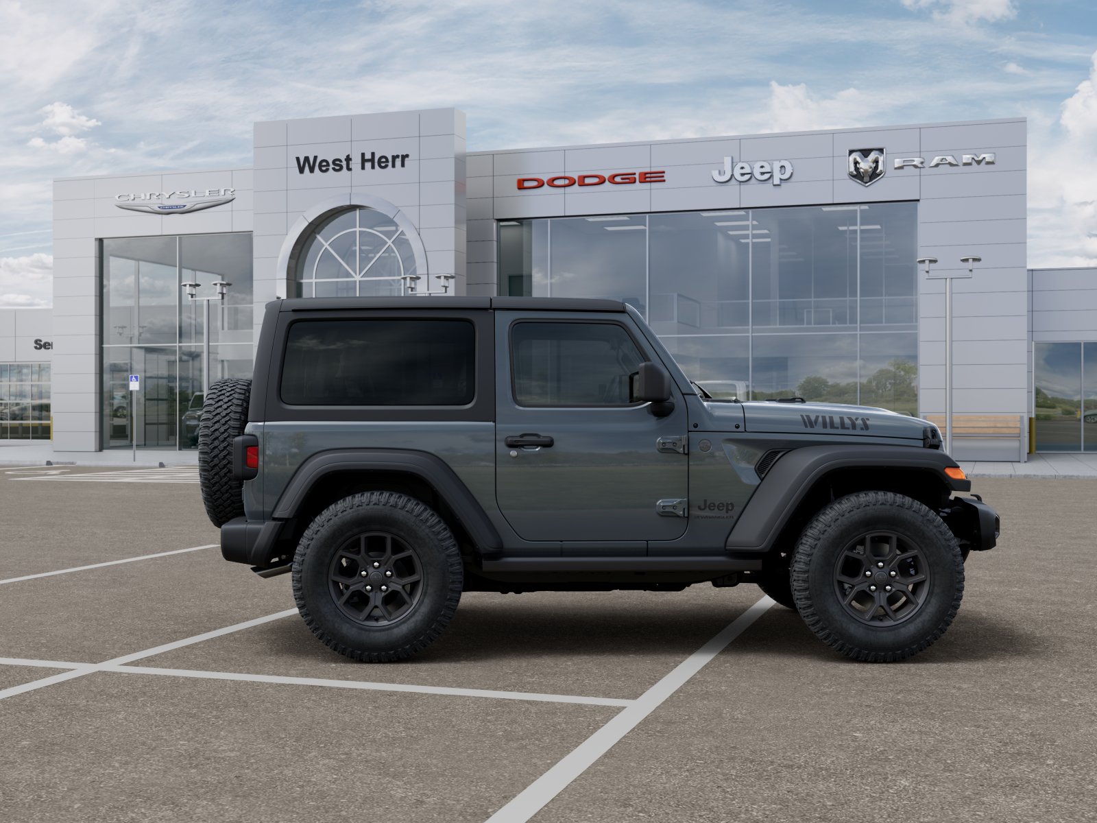 New 2026 Anvil Clear-Coat Exterior Pain Jeep WRANGLER 2-DOOR WILLYS image 21