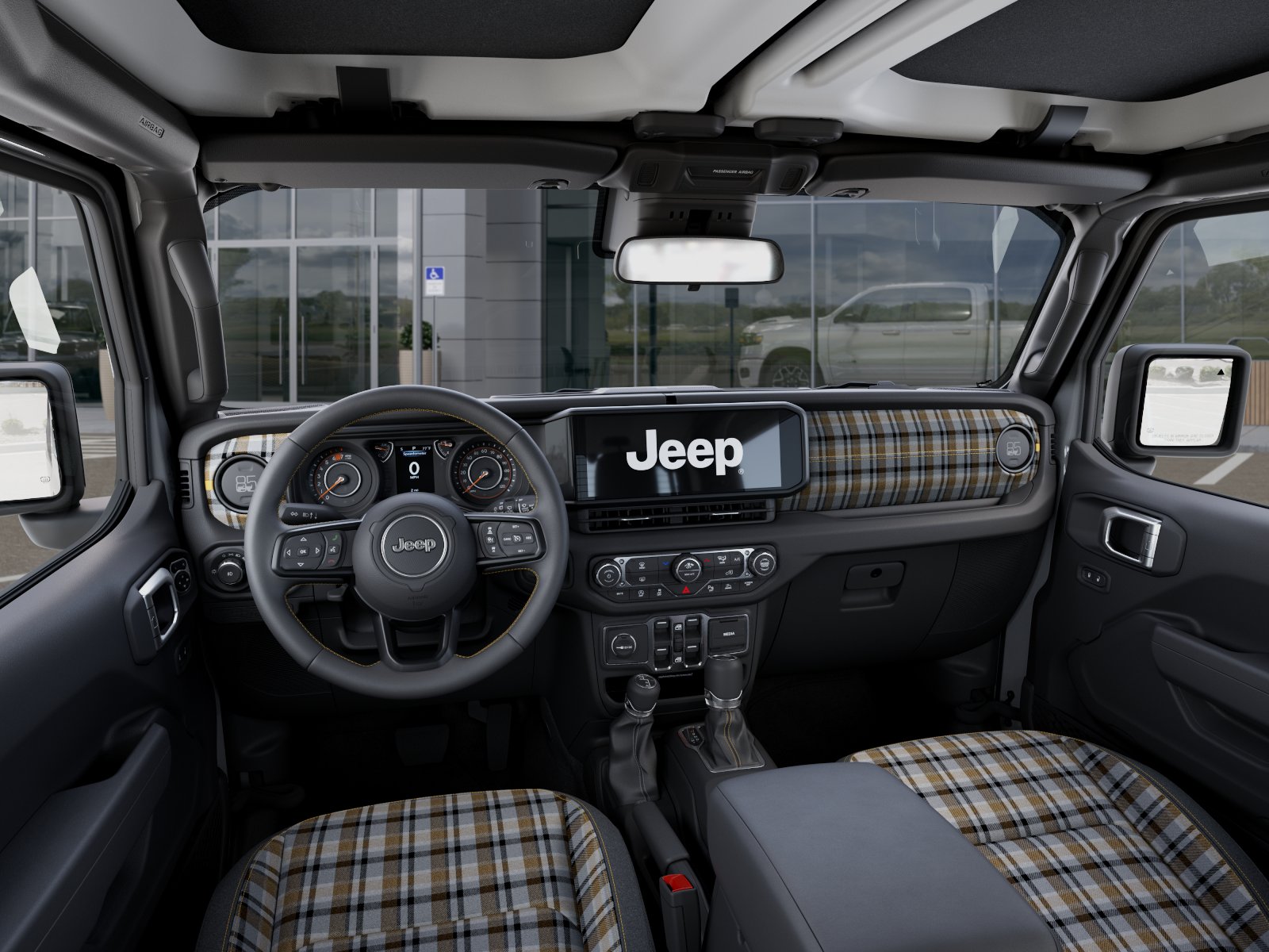 New 2026 Bright White Clear-Coat Exterior Paint Jeep WRANGLER 4-DOOR 85TH ANNIVERSA image 114