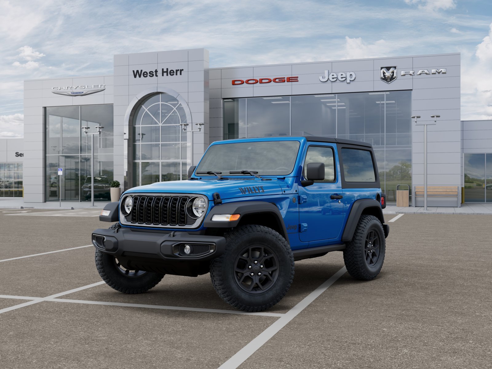 Wrangler MADE IN U.S.A W32 L34 真紺 New 2026 Jeep Wrangler Willys 4D Sport Utility in #DRW260489