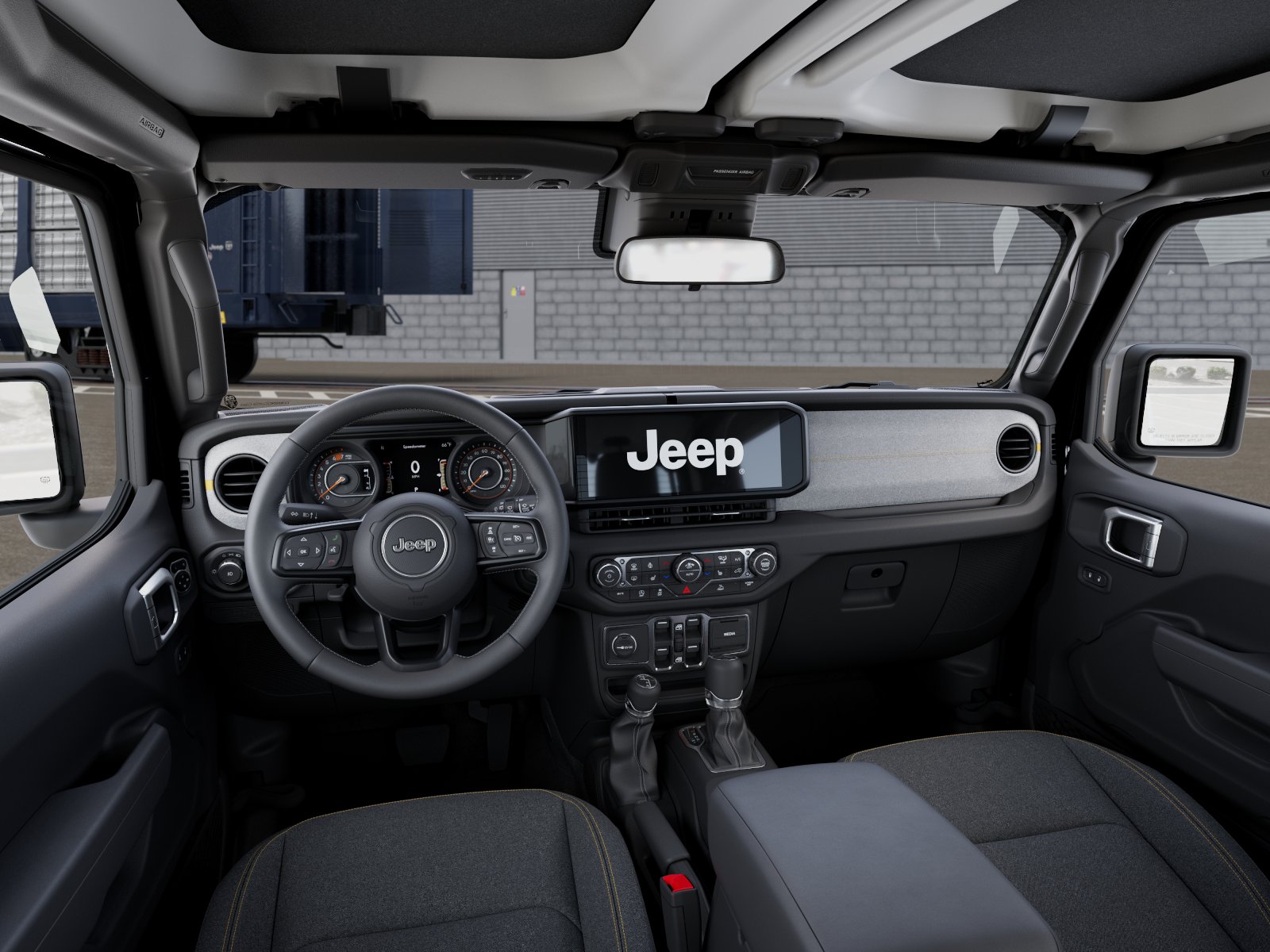 New 2026 Black Clear-Coat Exterior Paint Jeep Sport S image 14