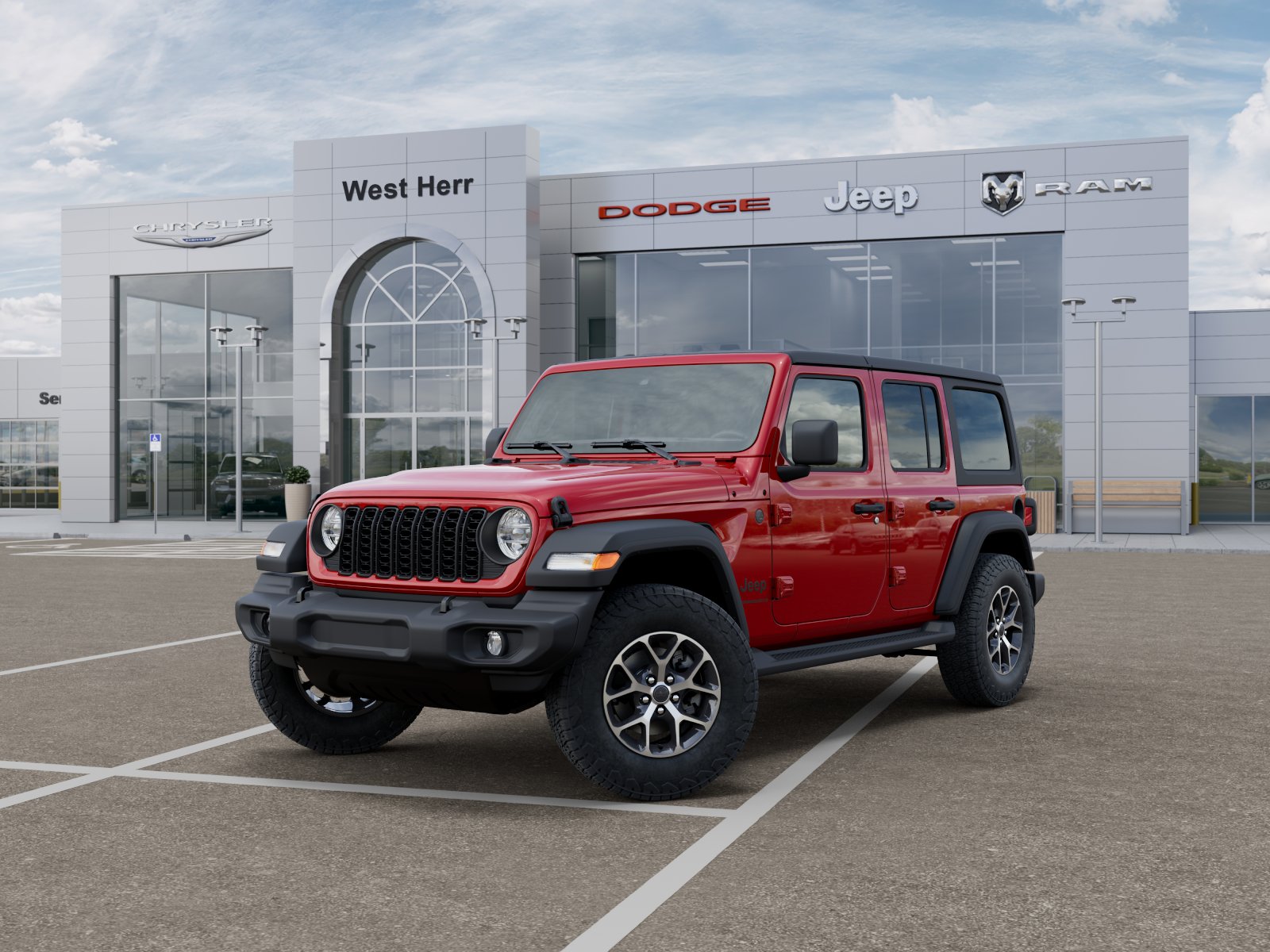 New 2026 Jeep Wrangler Sport S SUV in #DLW260465 | West Herr Auto
