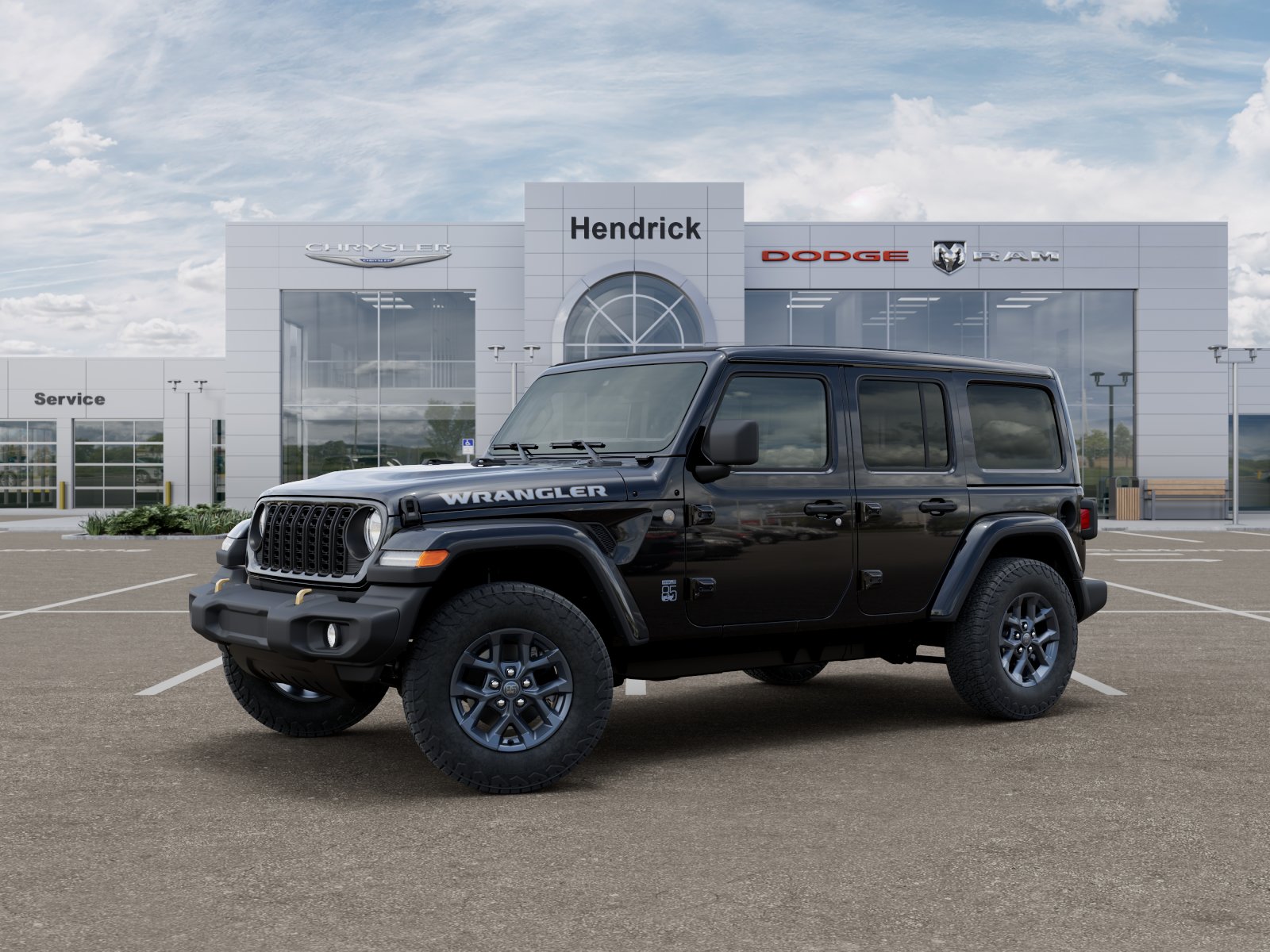 New 2026 Black Clear-Coat Exterior Paint Jeep 85th Anniversary image 37