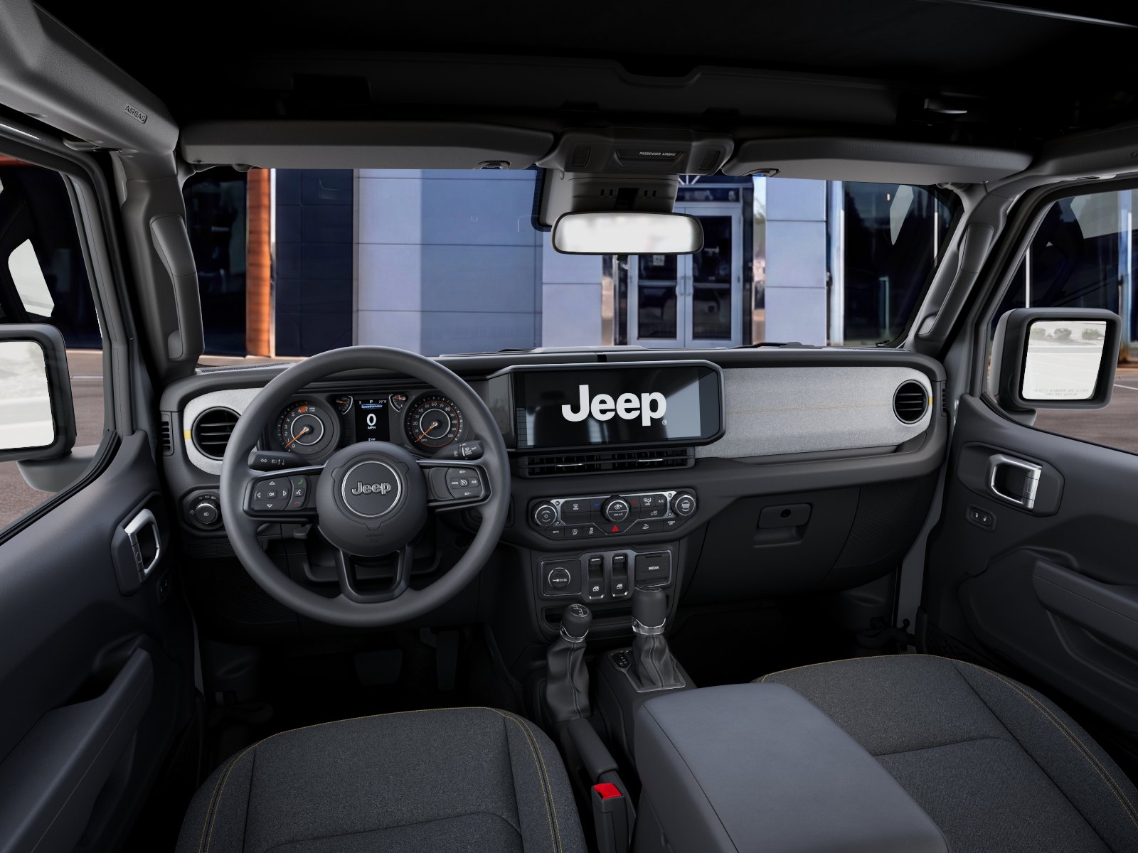 New 2026 Bright White Clear-Coat Exterior Paint Jeep Sport image 29