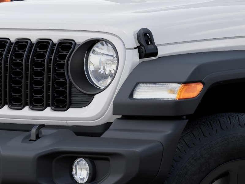 New 2026 Bright White Clear-Coat Exterior Paint Jeep Sport image 25