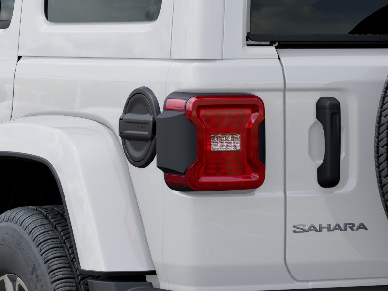 New 2026 Bright White Clear-Coat Exterior Paint Jeep Sahara image 9