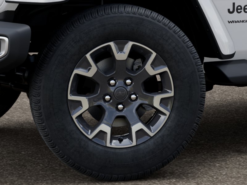 New 2026 Bright White Clear-Coat Exterior Paint Jeep Sahara image 8