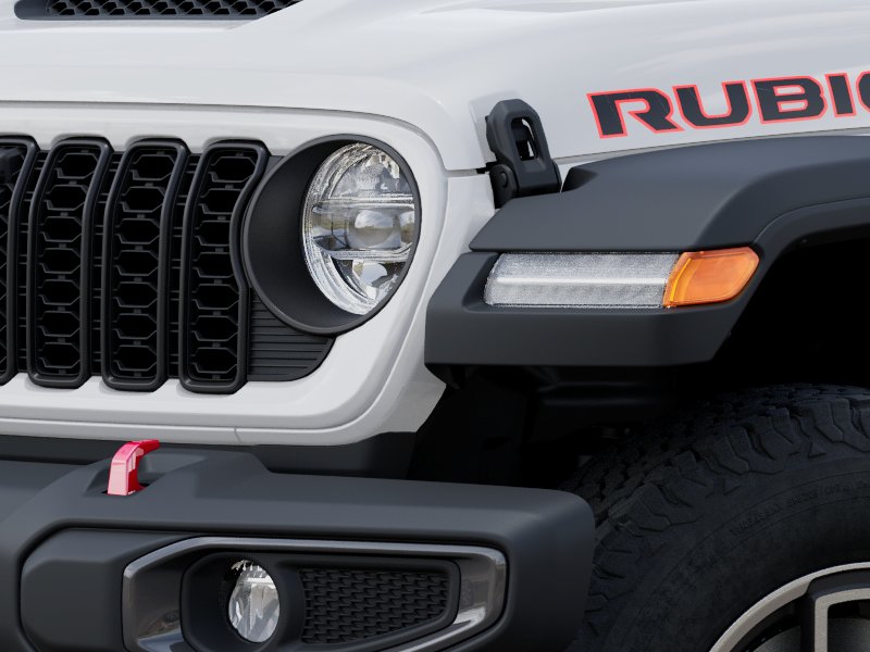 New 2026 Bright White Clear-Coat Exterior Paint Jeep Rubicon image 45