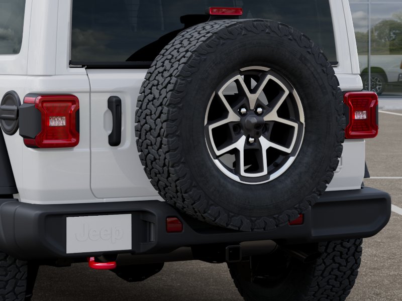 New 2026 Bright White Clear-Coat Exterior Paint Jeep Rubicon image 48