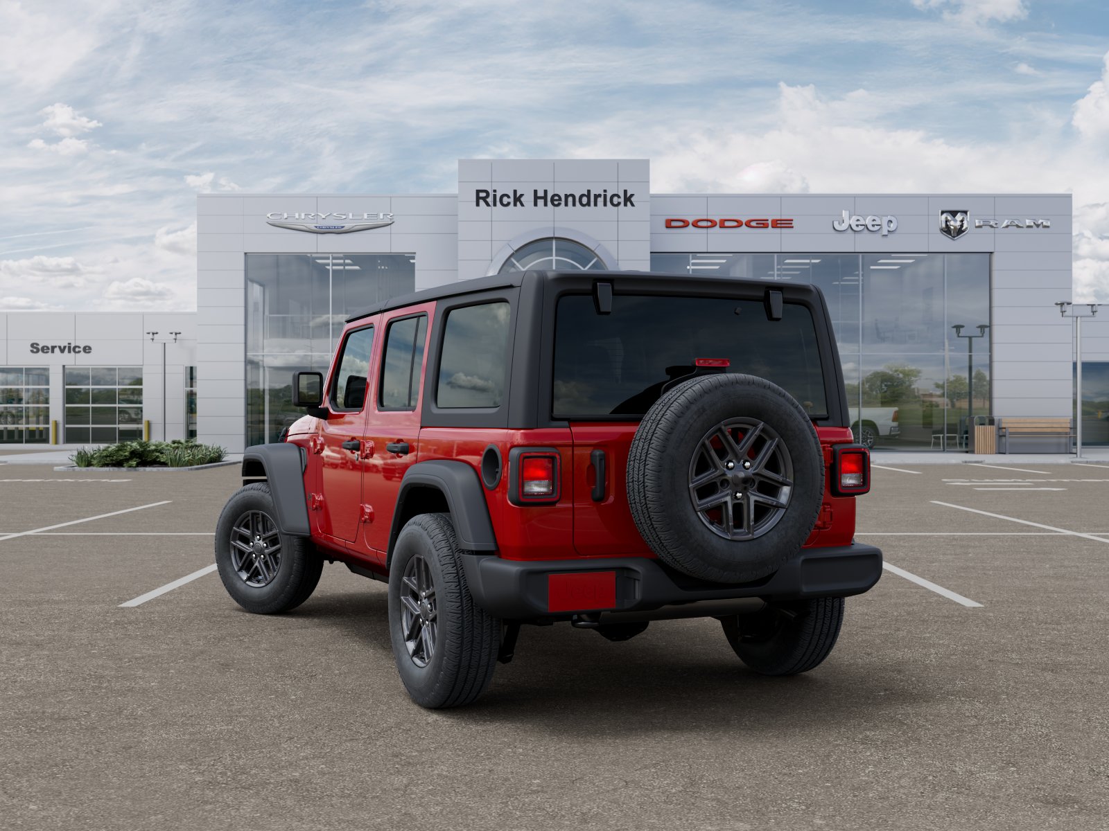 New 2026 Firecracker Red Clearcoat Jeep Sport S image 39