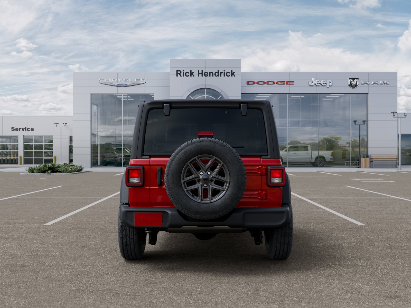 New 2026 Firecracker Red Clearcoat Jeep Sport S image 42