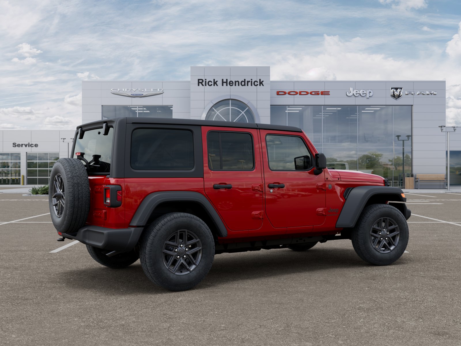 New 2026 Firecracker Red Clearcoat Jeep Sport S image 40