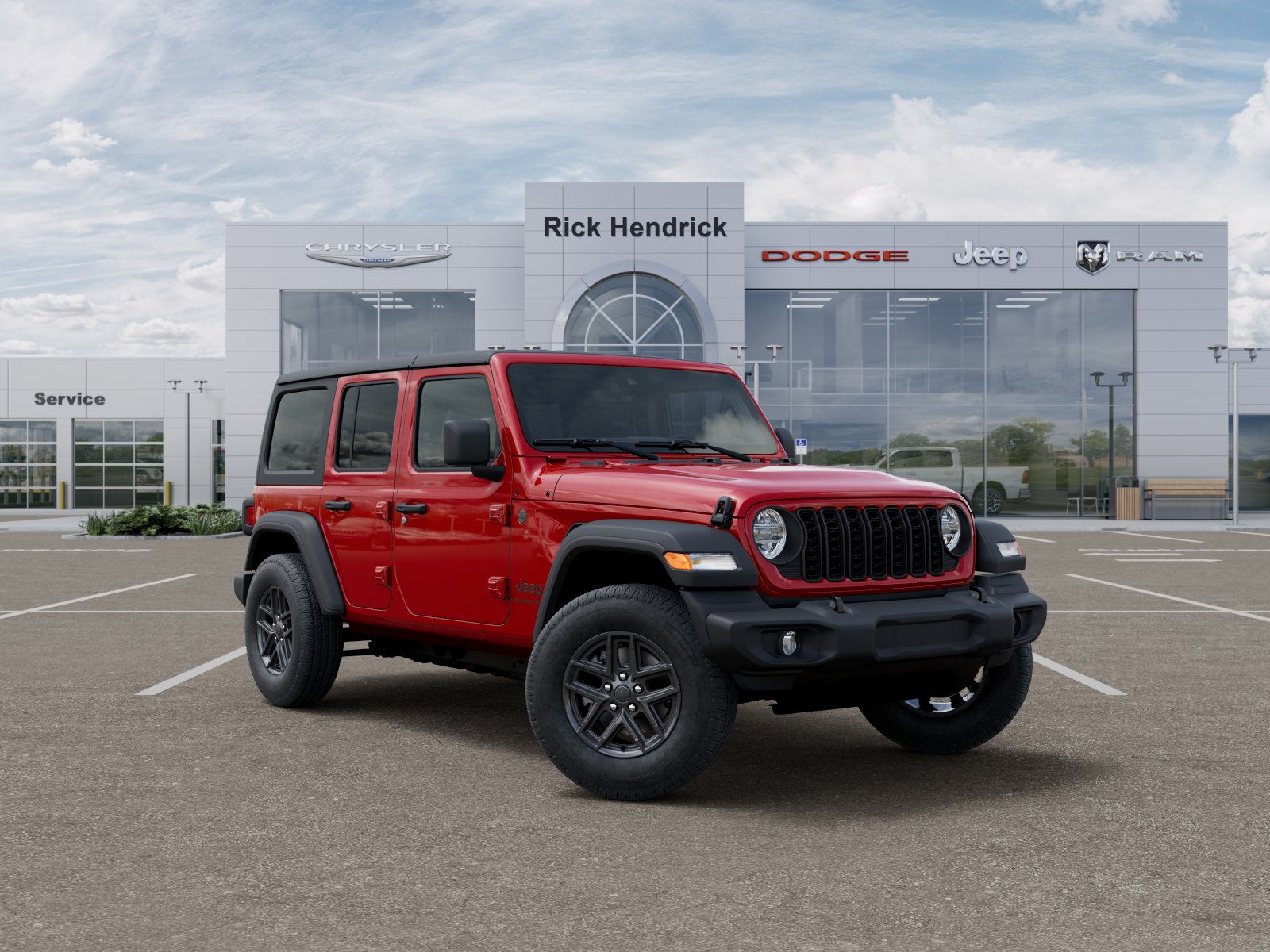 New 2026 Firecracker Red Clearcoat Jeep Sport S image 36