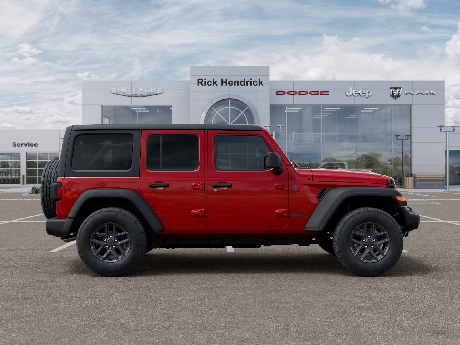 New 2026 Firecracker Red Clearcoat Jeep Sport S image 56