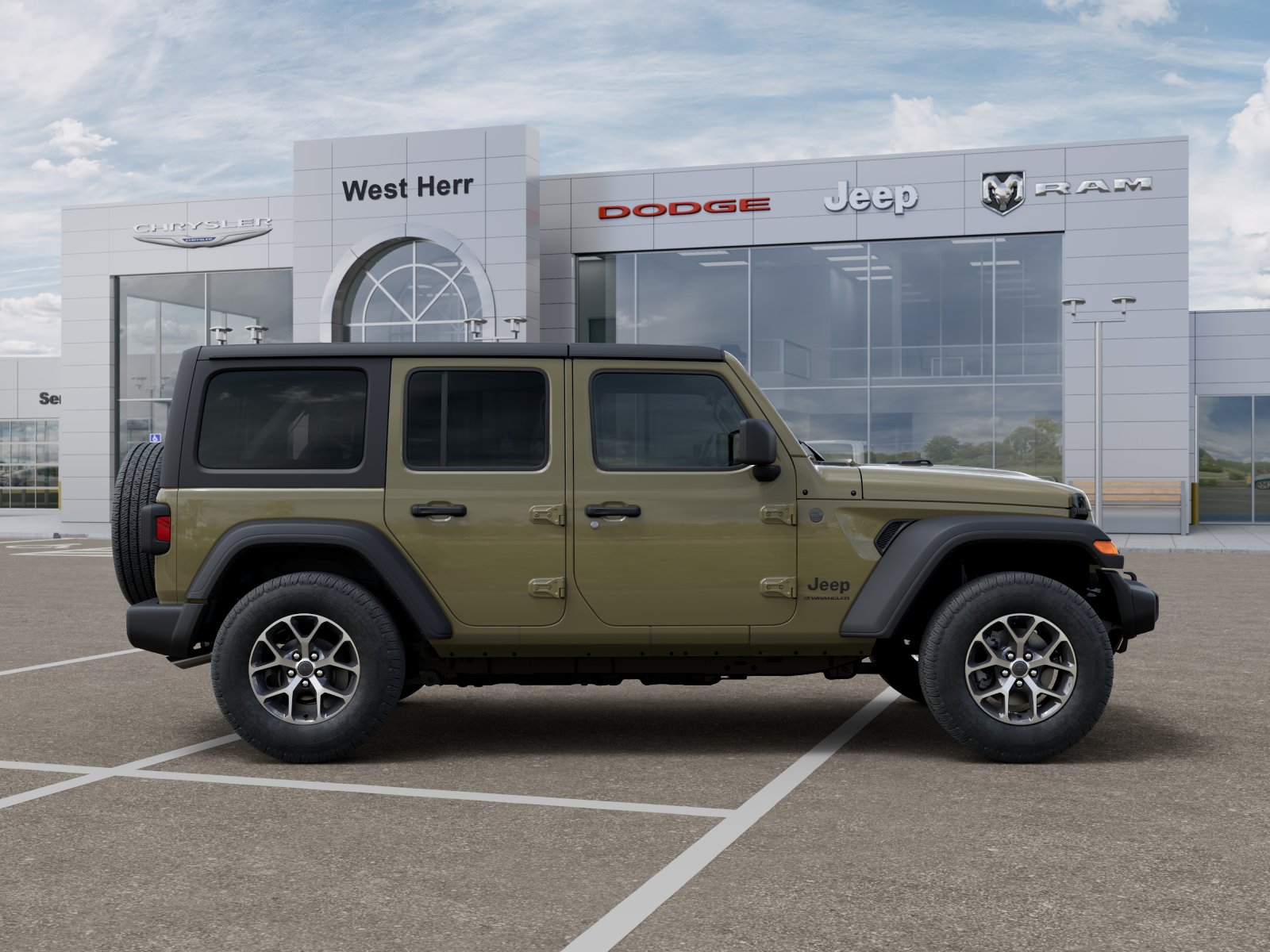 New 2026 41 Exterior Paint Jeep WRANGLER 4-DOOR SPORT S image 121