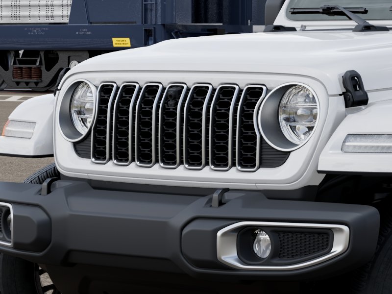 New 2026 Bright White Clear-Coat Exterior Paint Jeep Sahara image 11